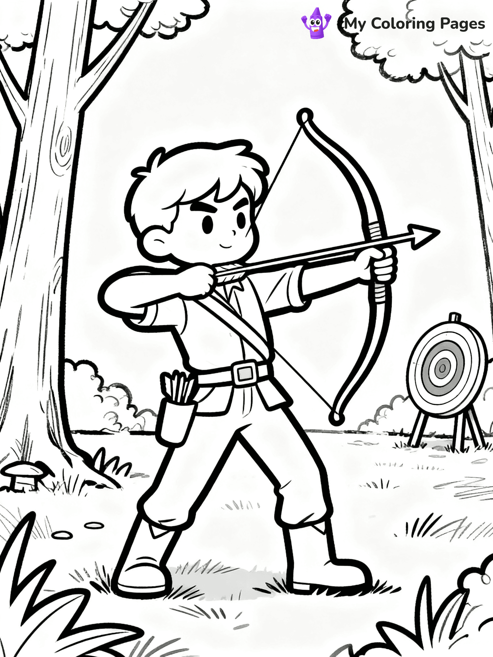 Hunting Coloring Pages - 85