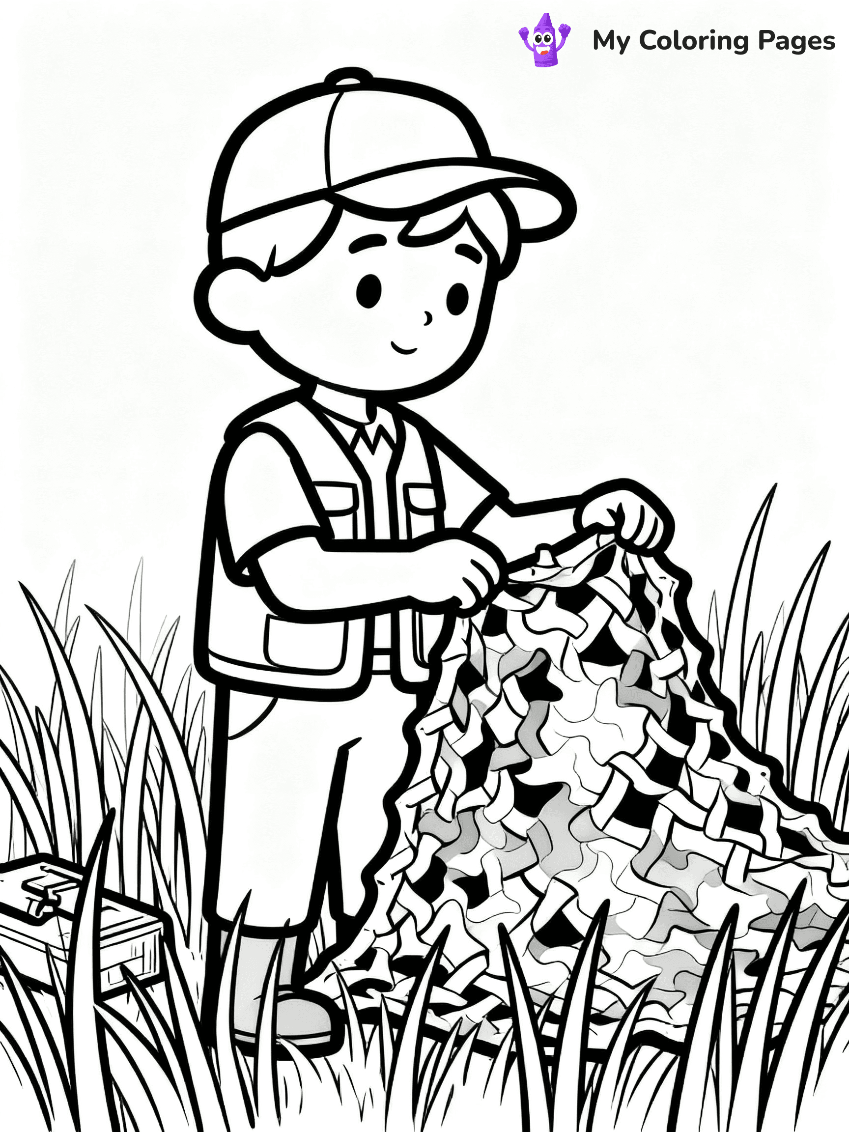 Hunting Coloring Pages - 77