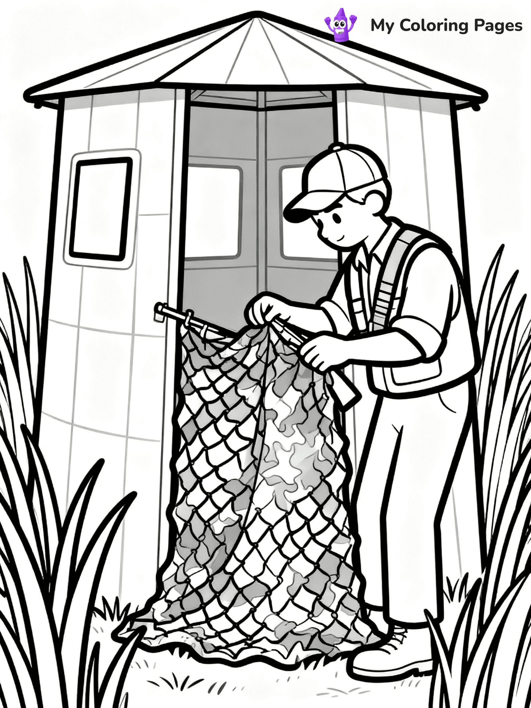 Hunting Coloring Pages - 75