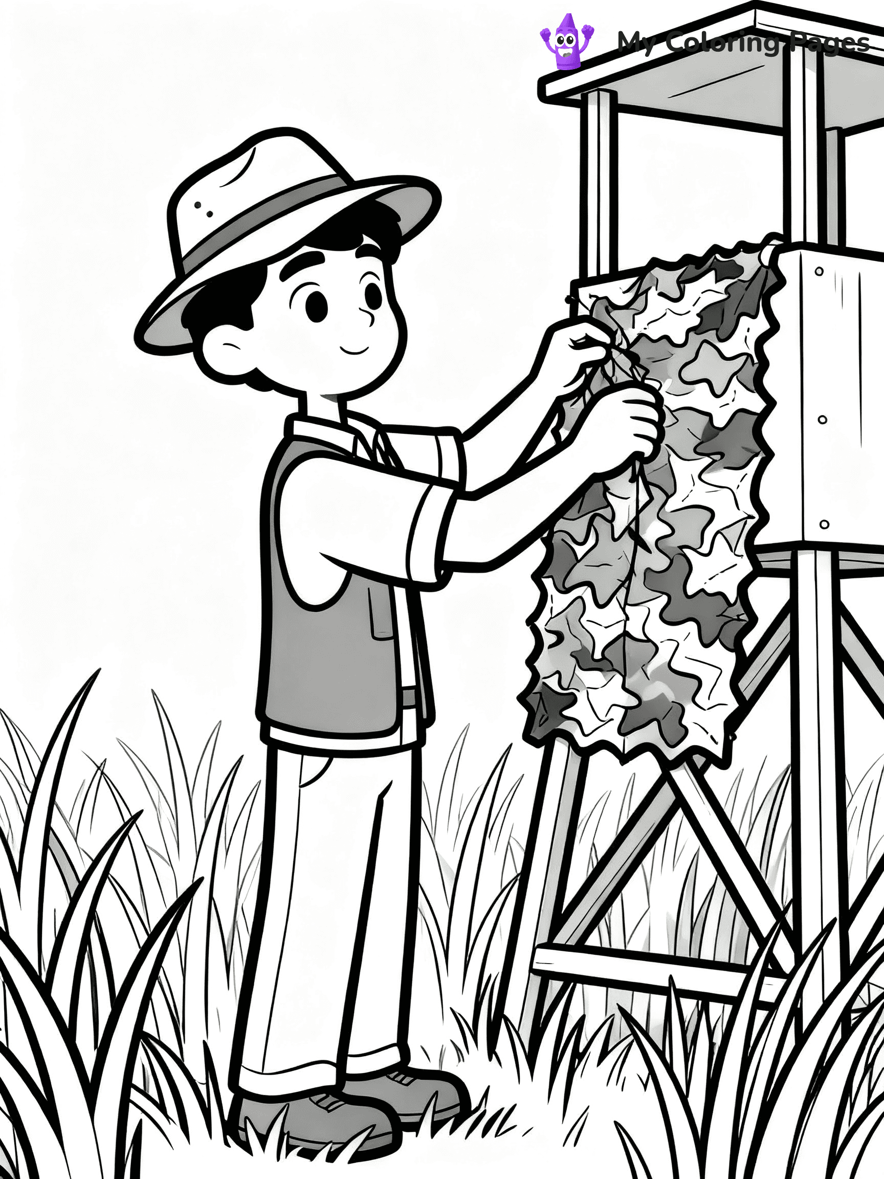 Hunting Coloring Pages - 72