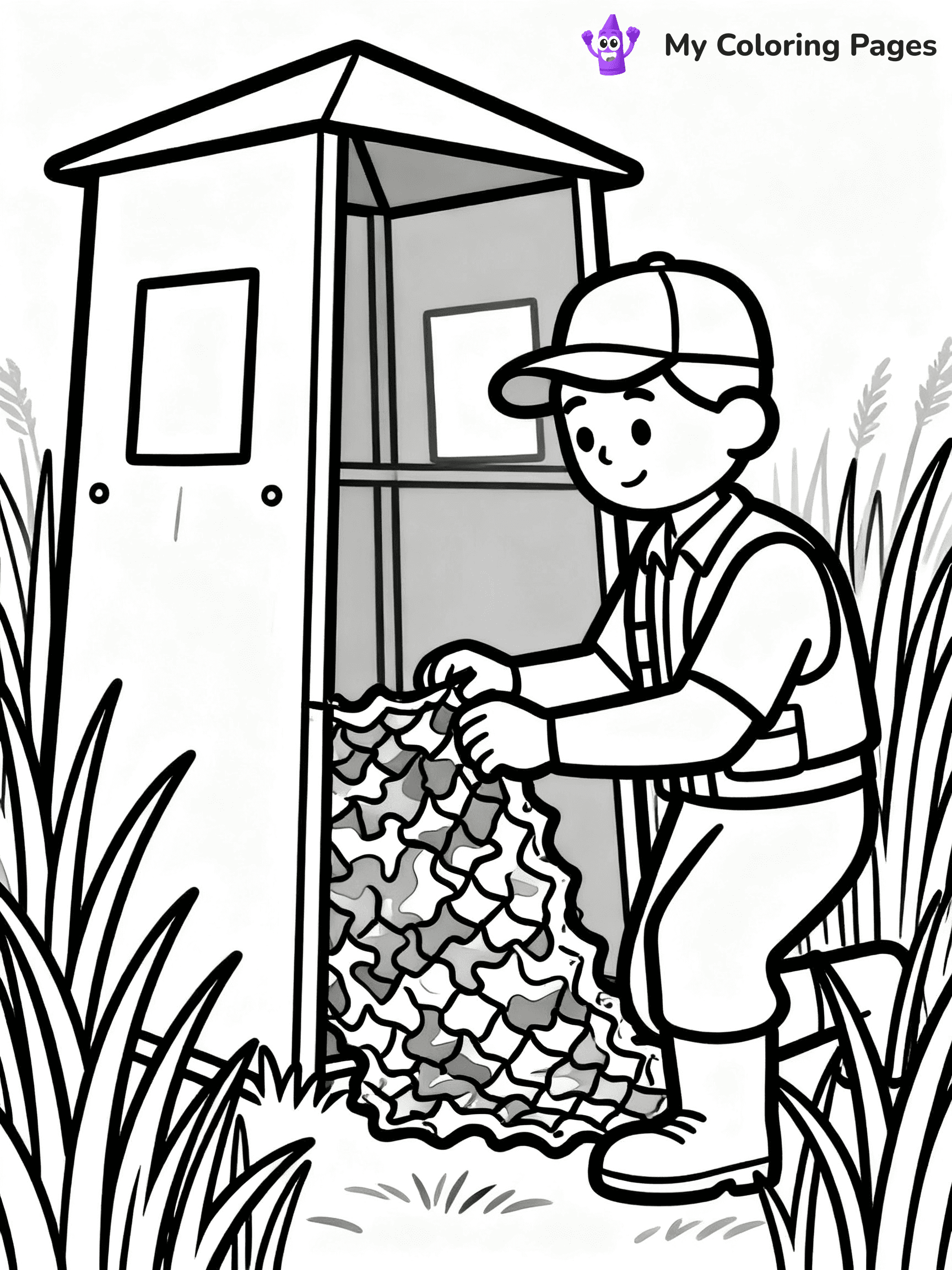 Hunting Coloring Pages - 71