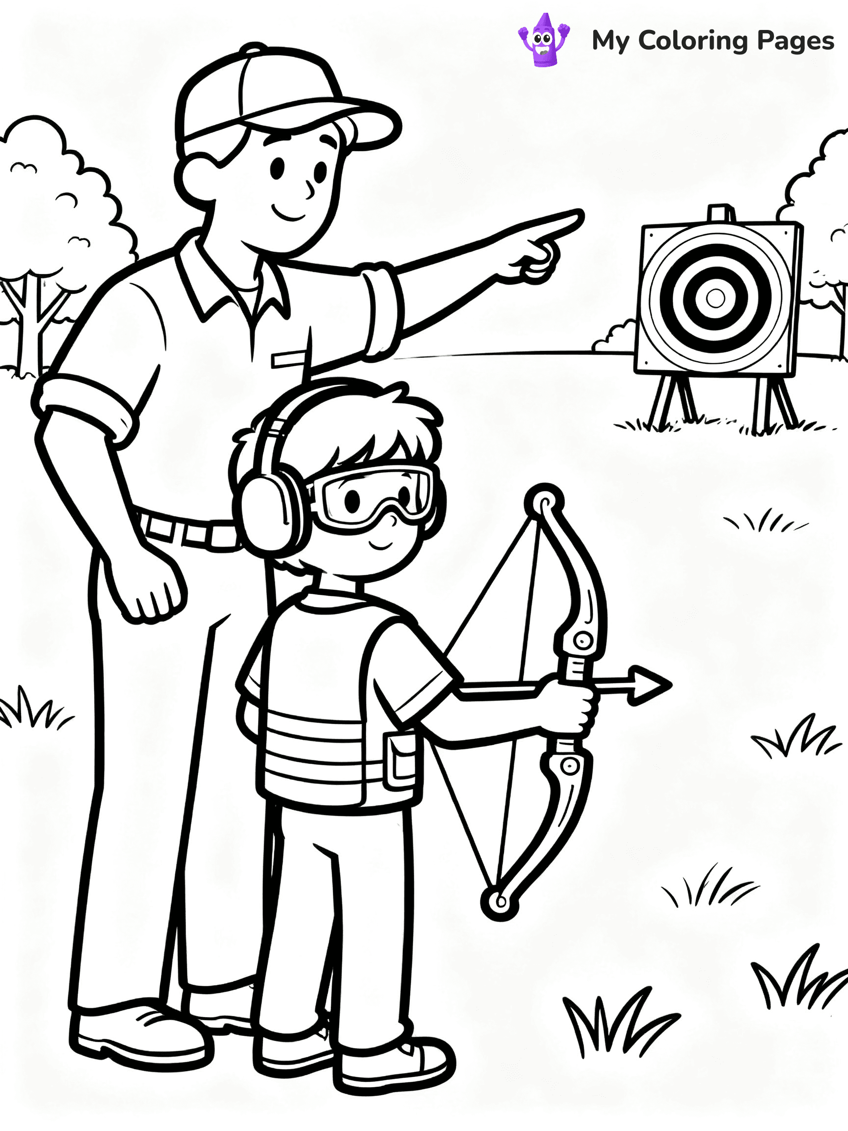 Hunting Coloring Pages - 69