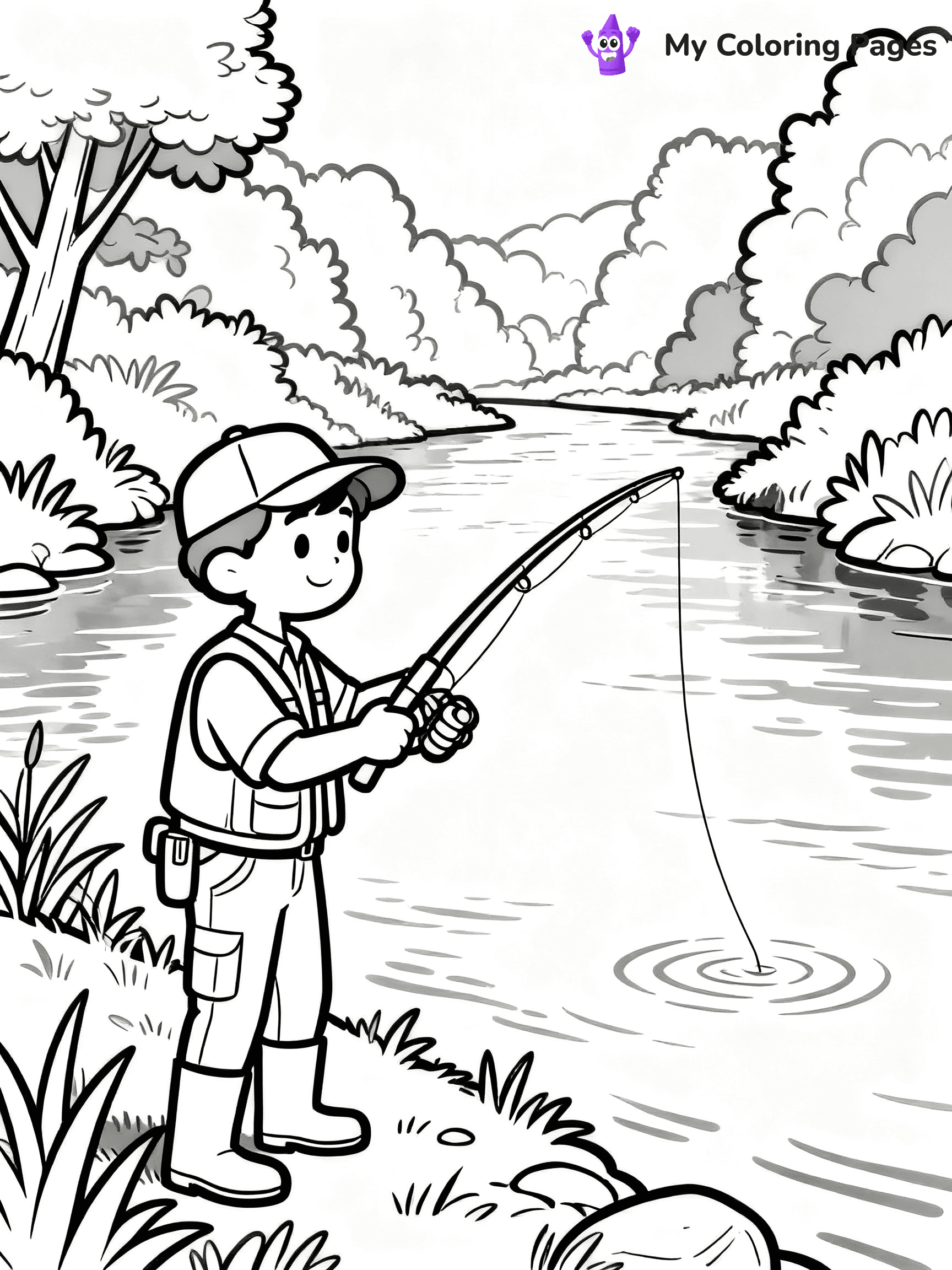 Hunting Coloring Pages - 57