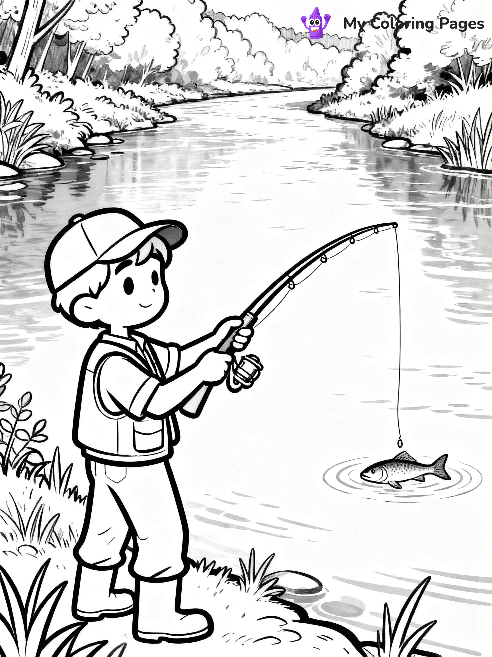 Hunting Coloring Pages - 53