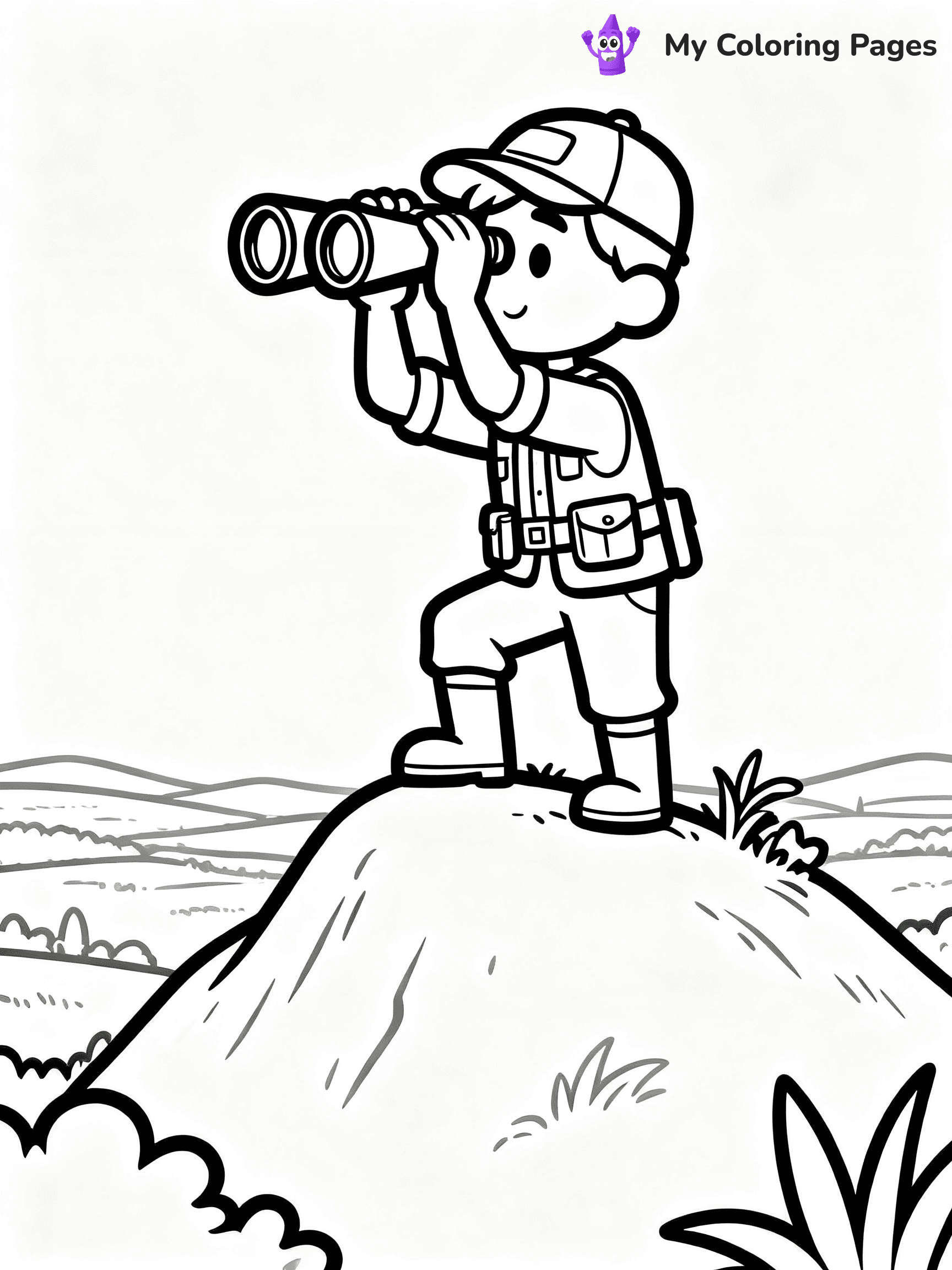 Hunting Coloring Pages - 51