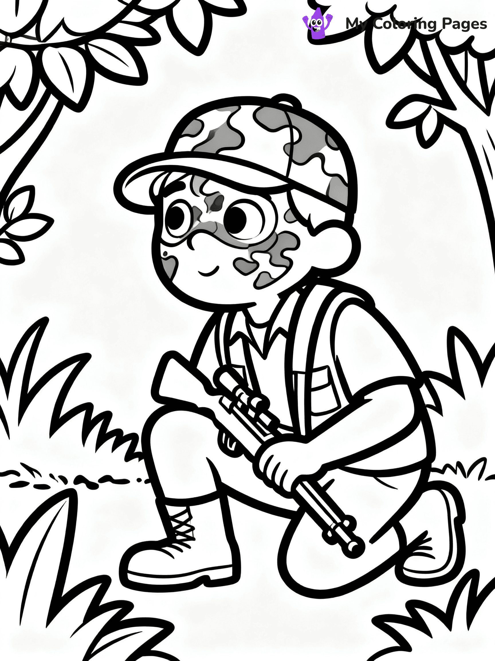 Hunting Coloring Pages - 41