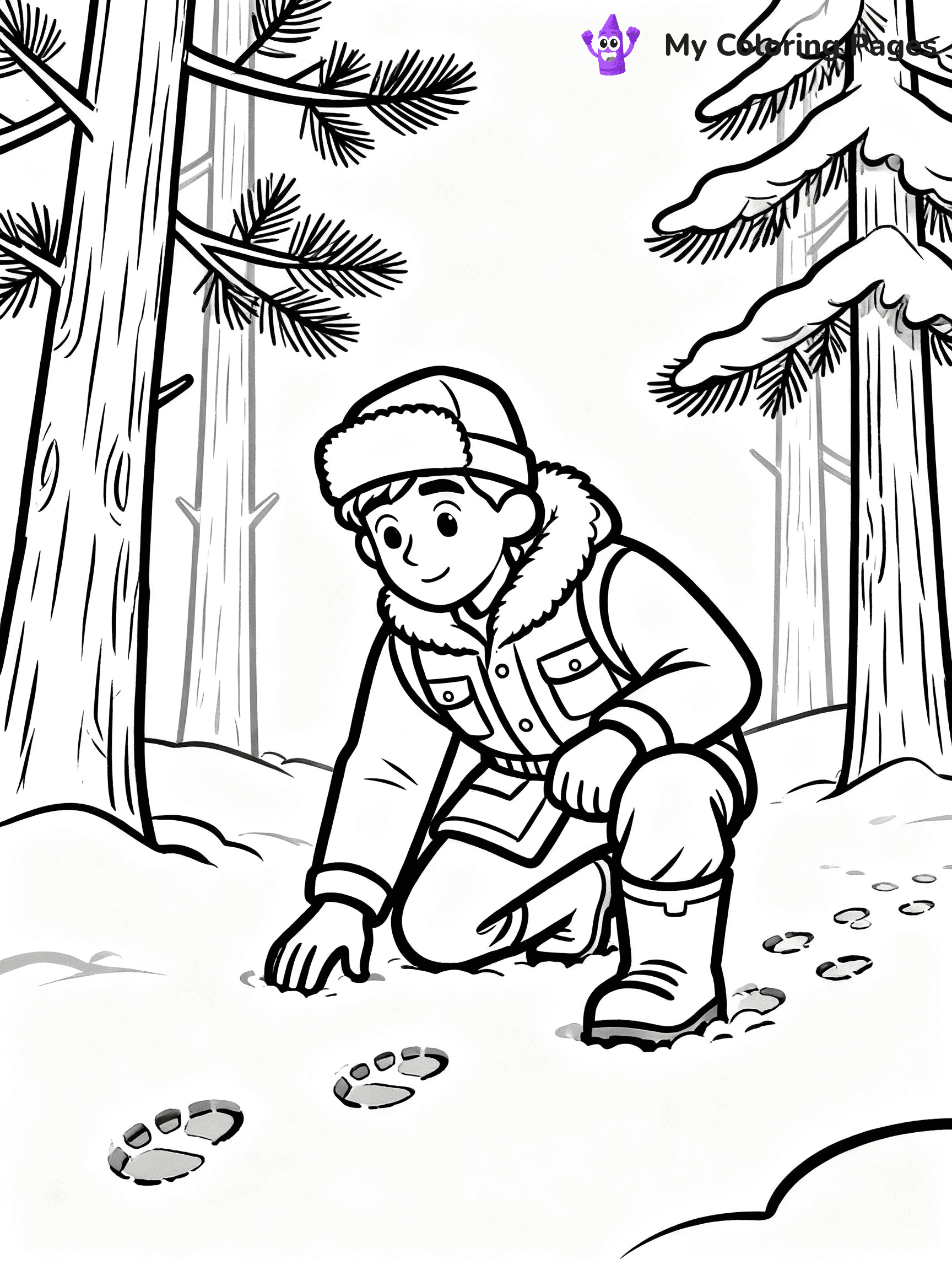 Hunting Coloring Pages - 16