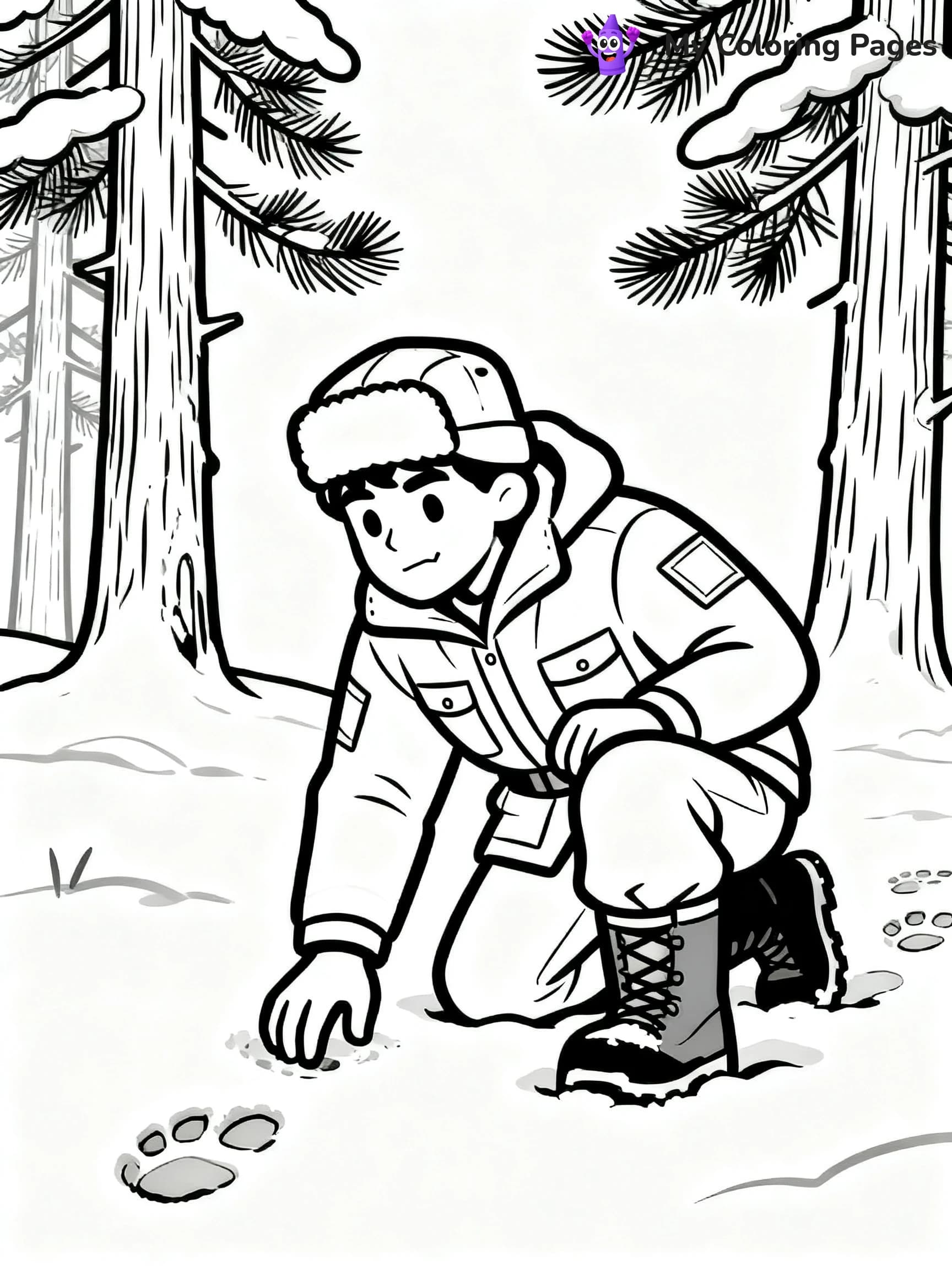 Hunting Coloring Pages - 14