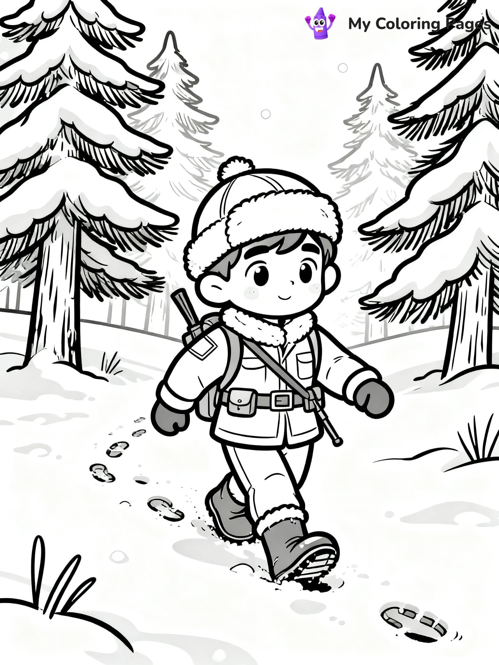 Hunting Coloring Pages - 13