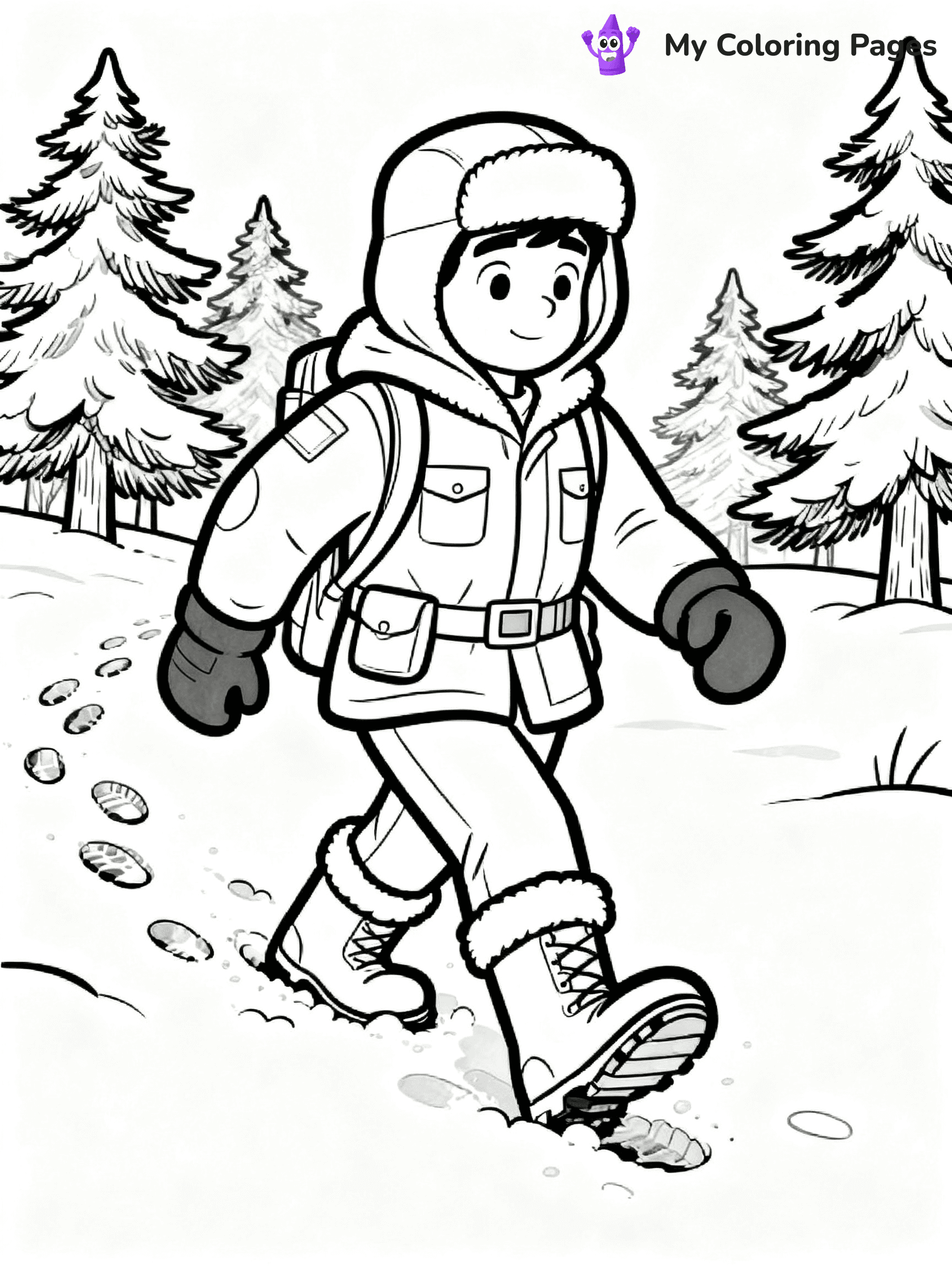 Hunting Coloring Pages - 12