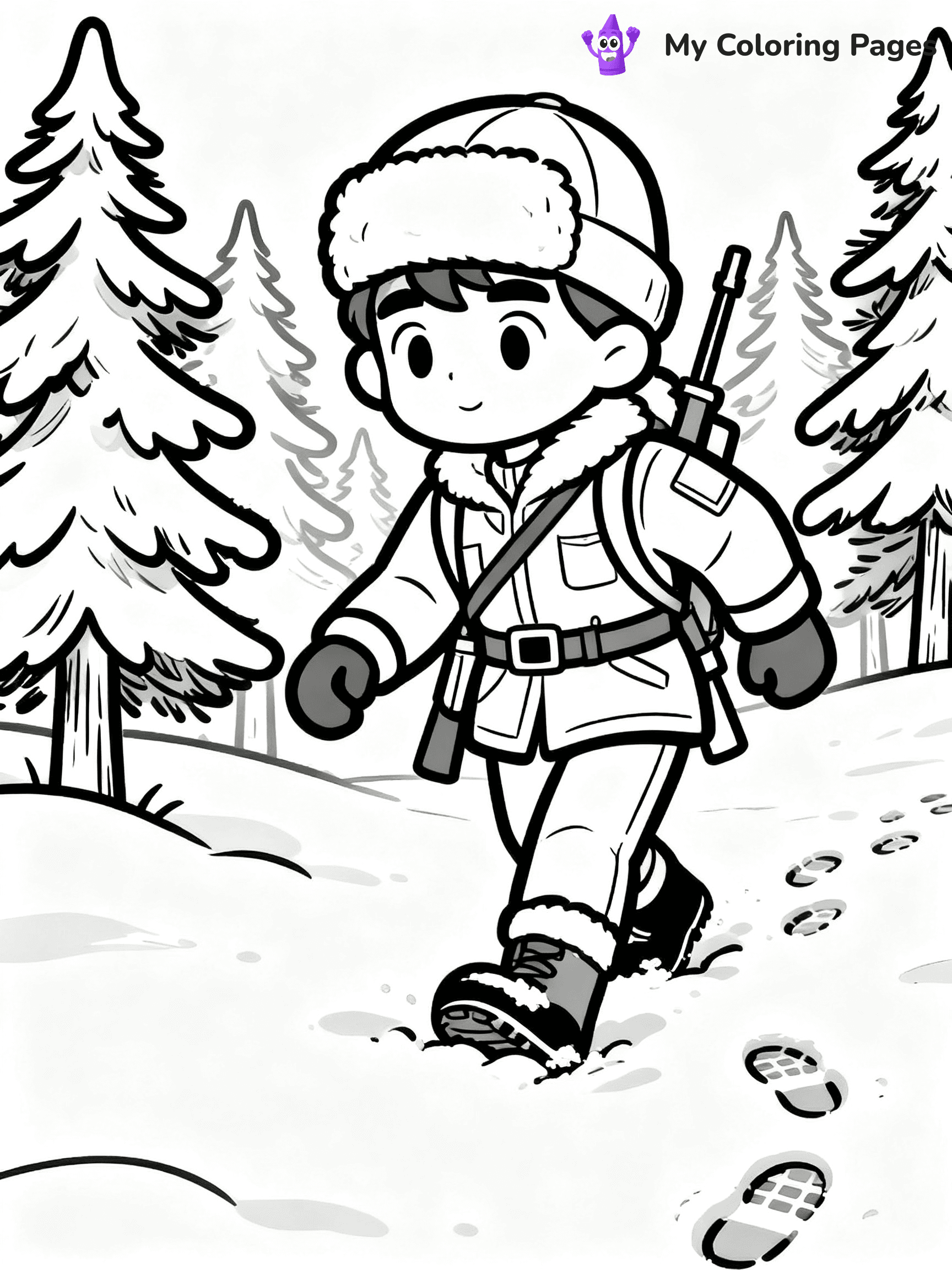 Hunting Coloring Pages - 11