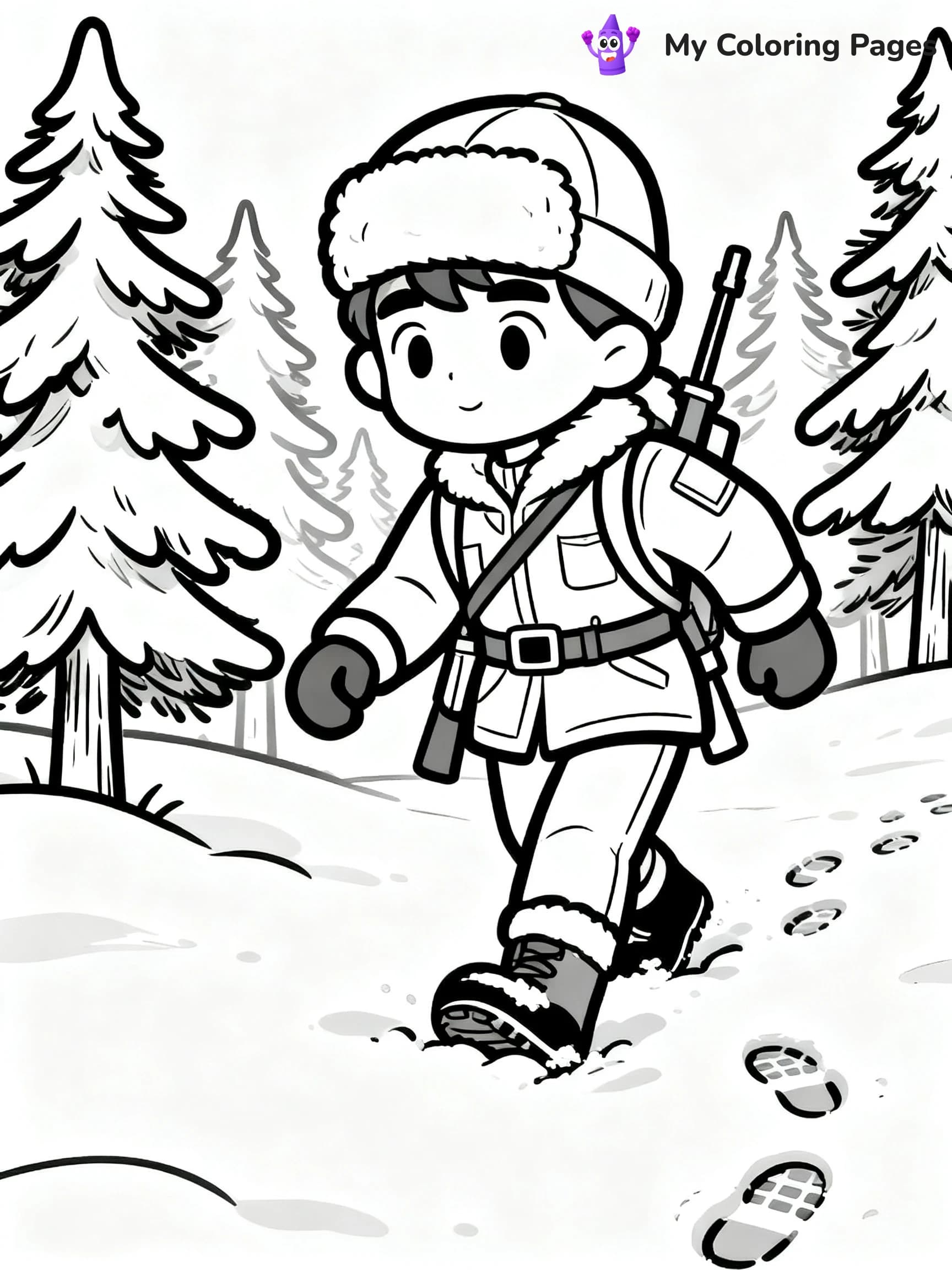 Hunting Coloring Pages - 11