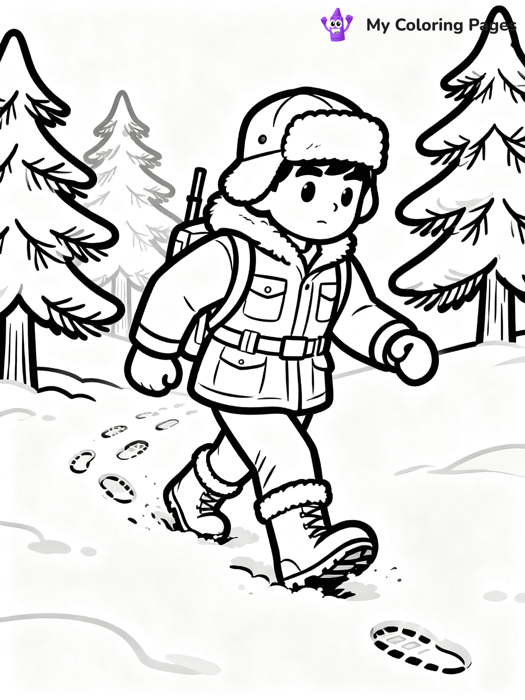 Hunting Coloring Pages - 10