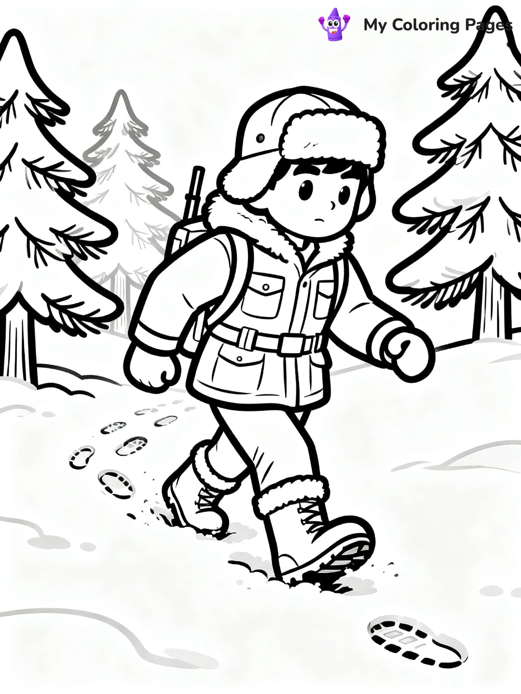Hunting Coloring Pages - 10