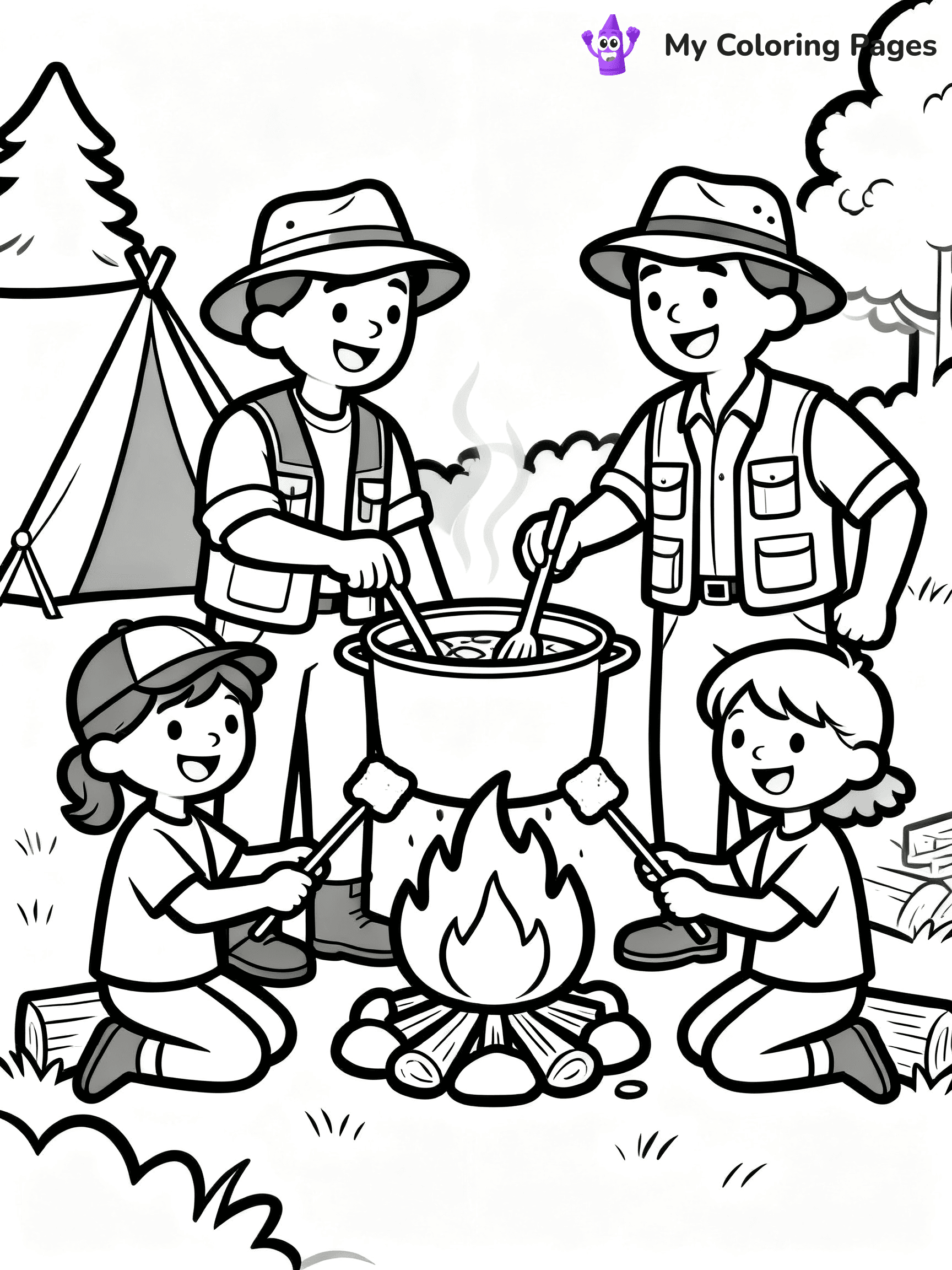 Hunting Coloring Pages - 8