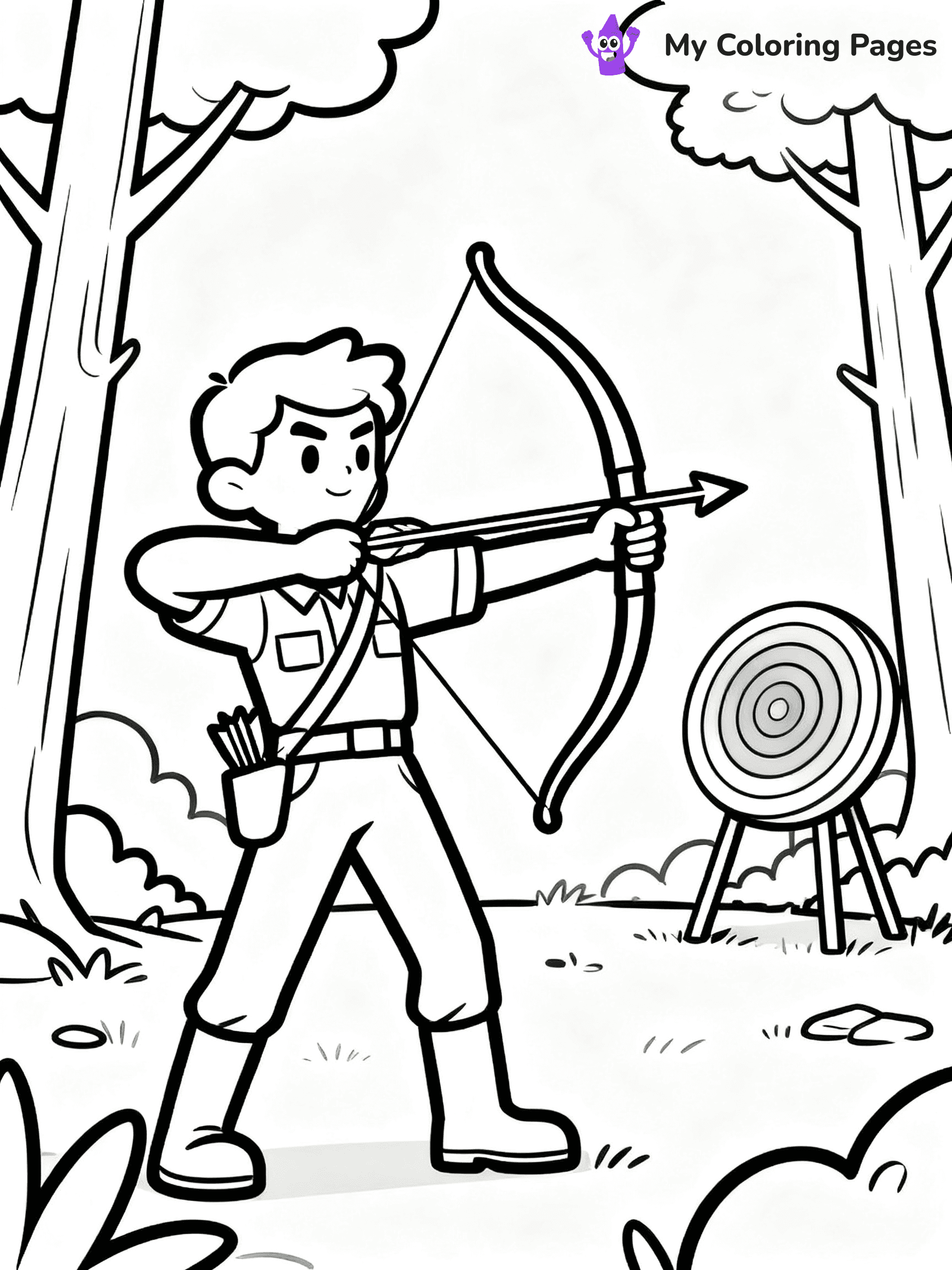 Hunting Coloring Pages - 2