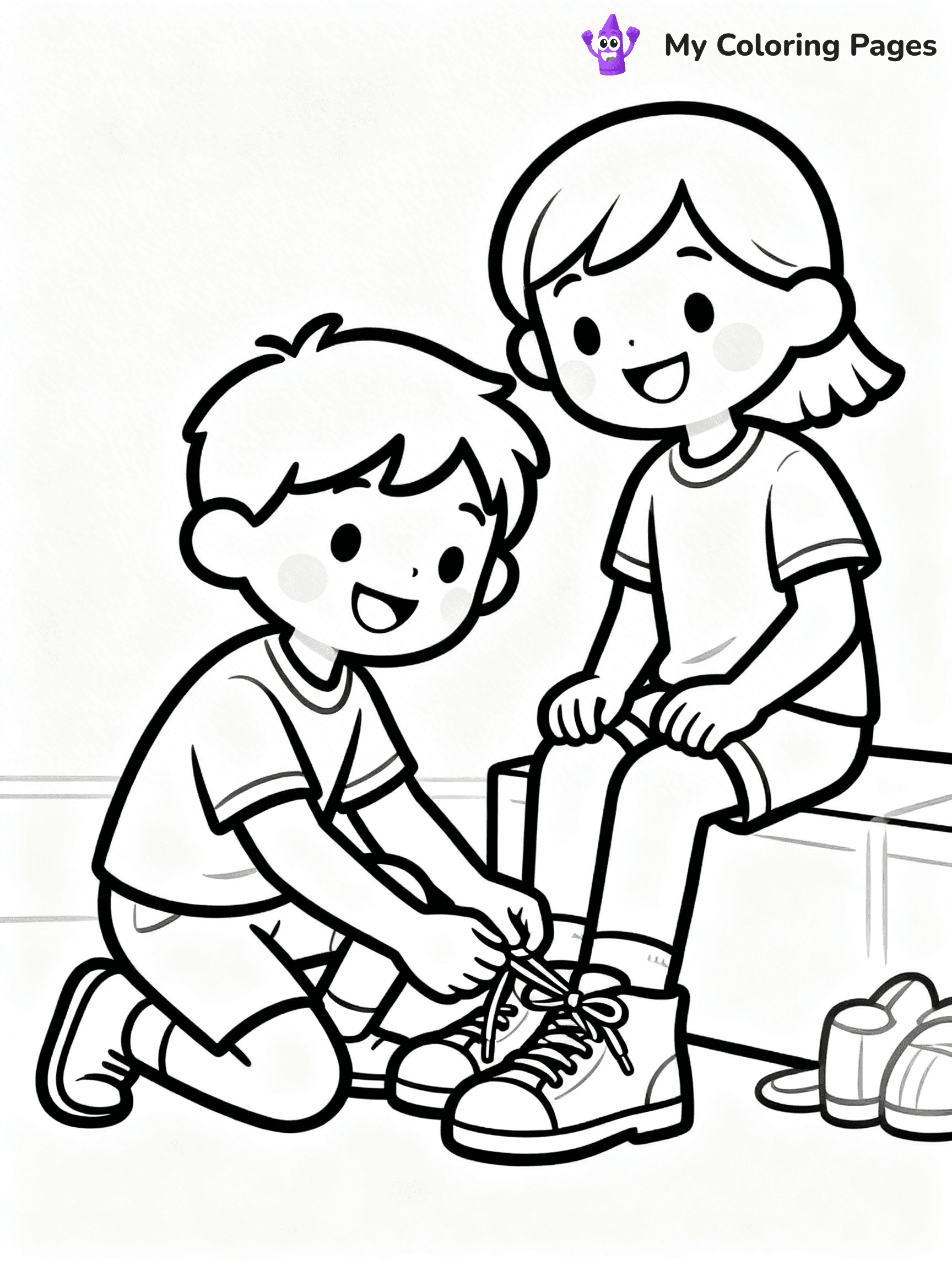 Kindness Coloring Pages - 46