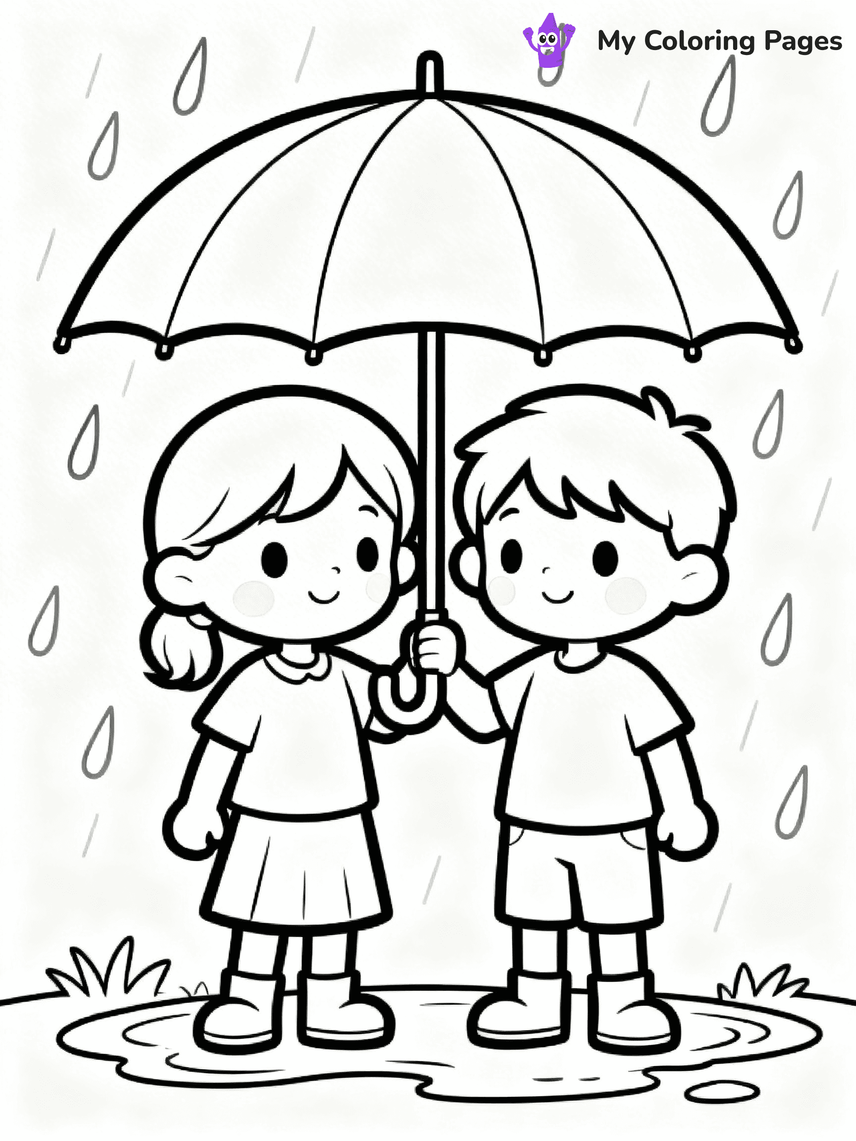 Kindness Coloring Pages - 45