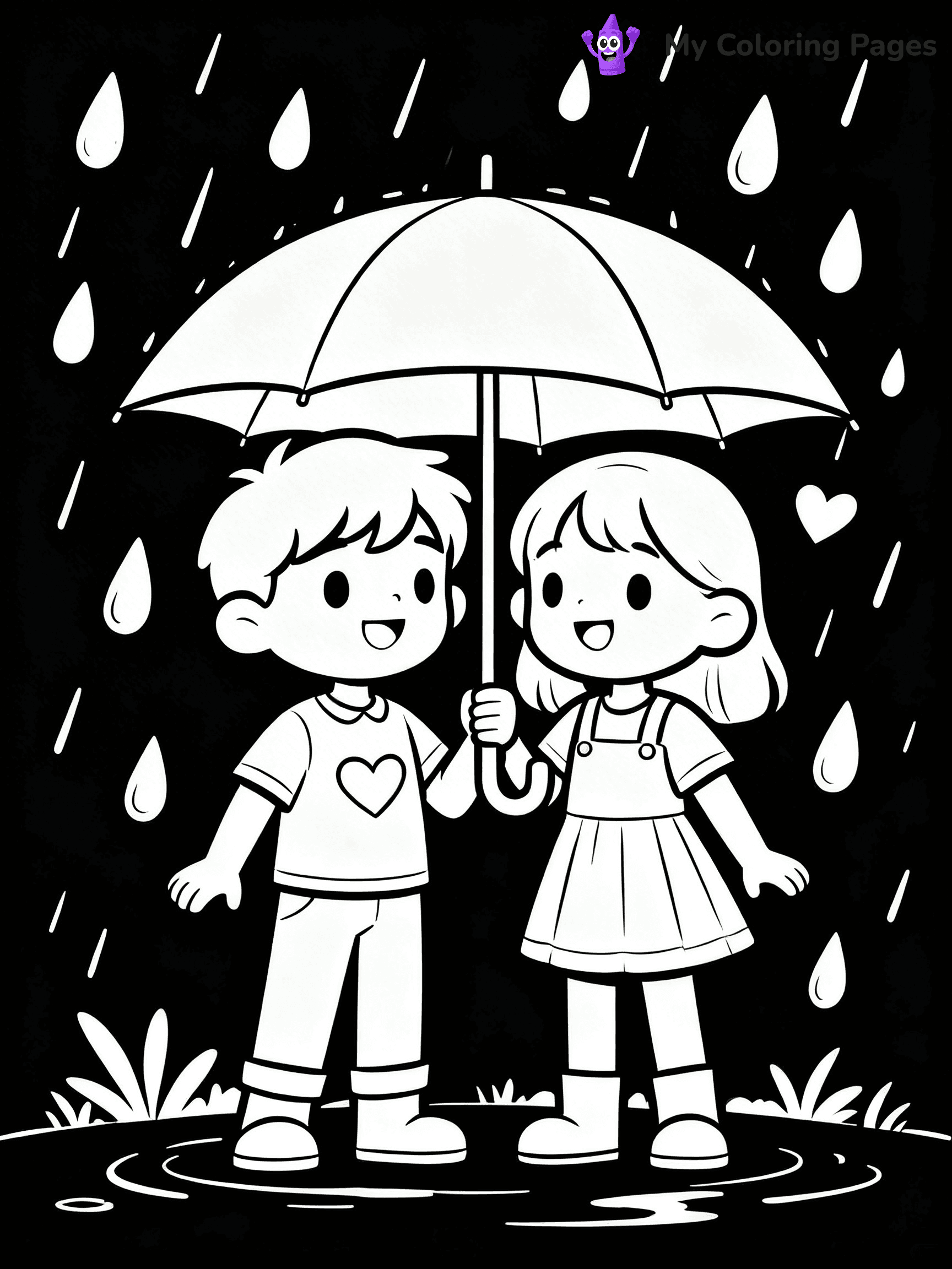 Kindness Coloring Pages - 42