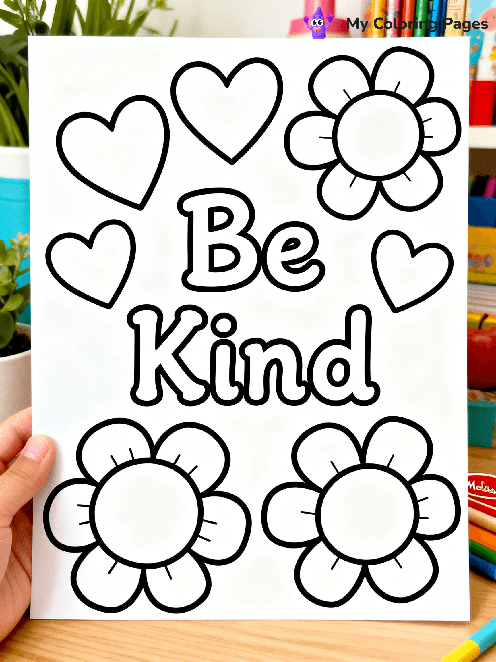 Kindness Coloring Pages - 32