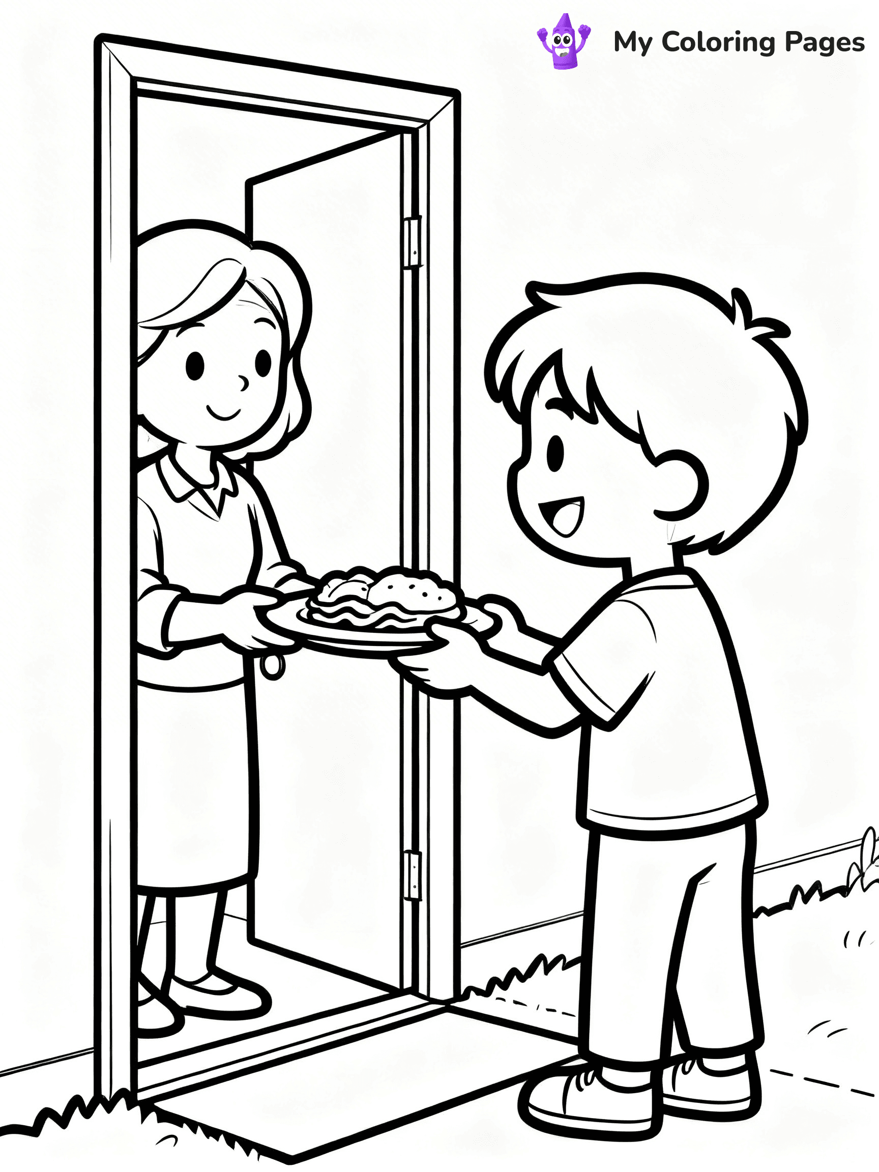 Kindness Coloring Pages - 31