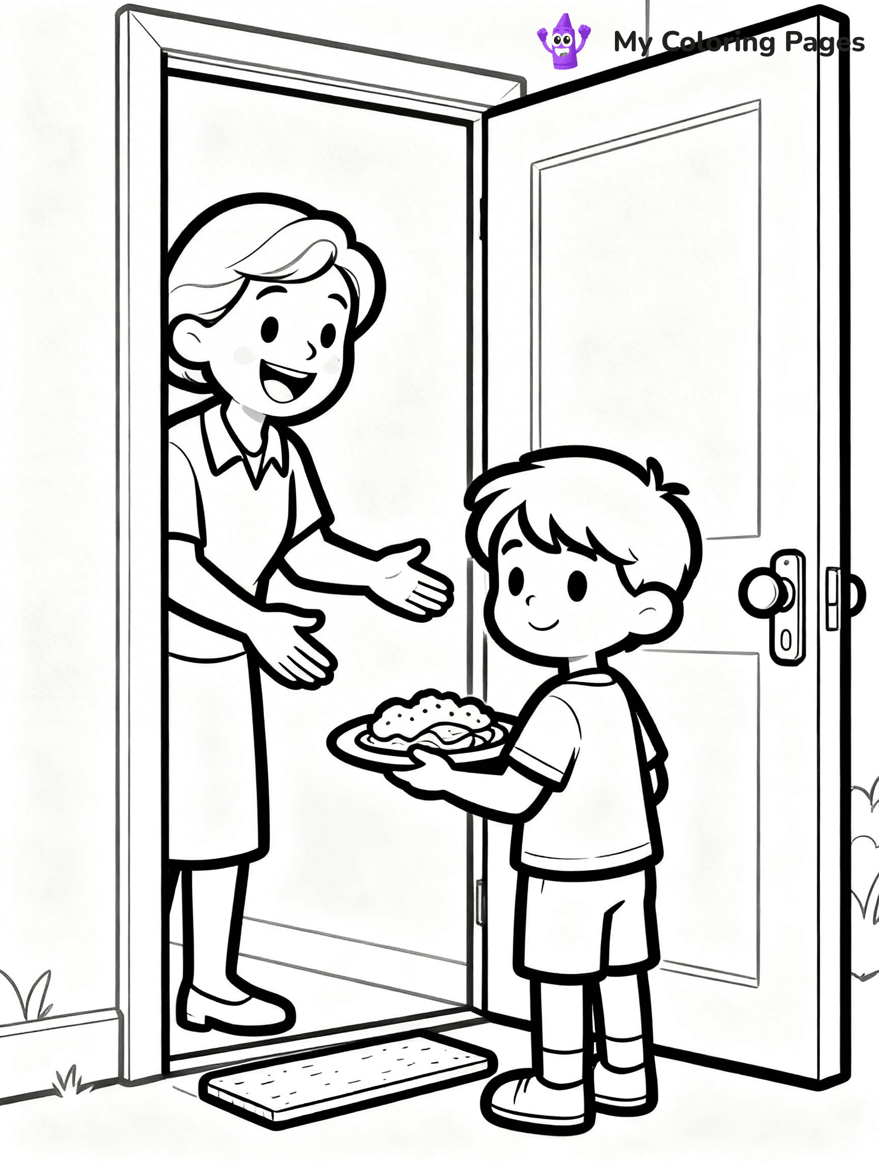 Kindness Coloring Pages - 28