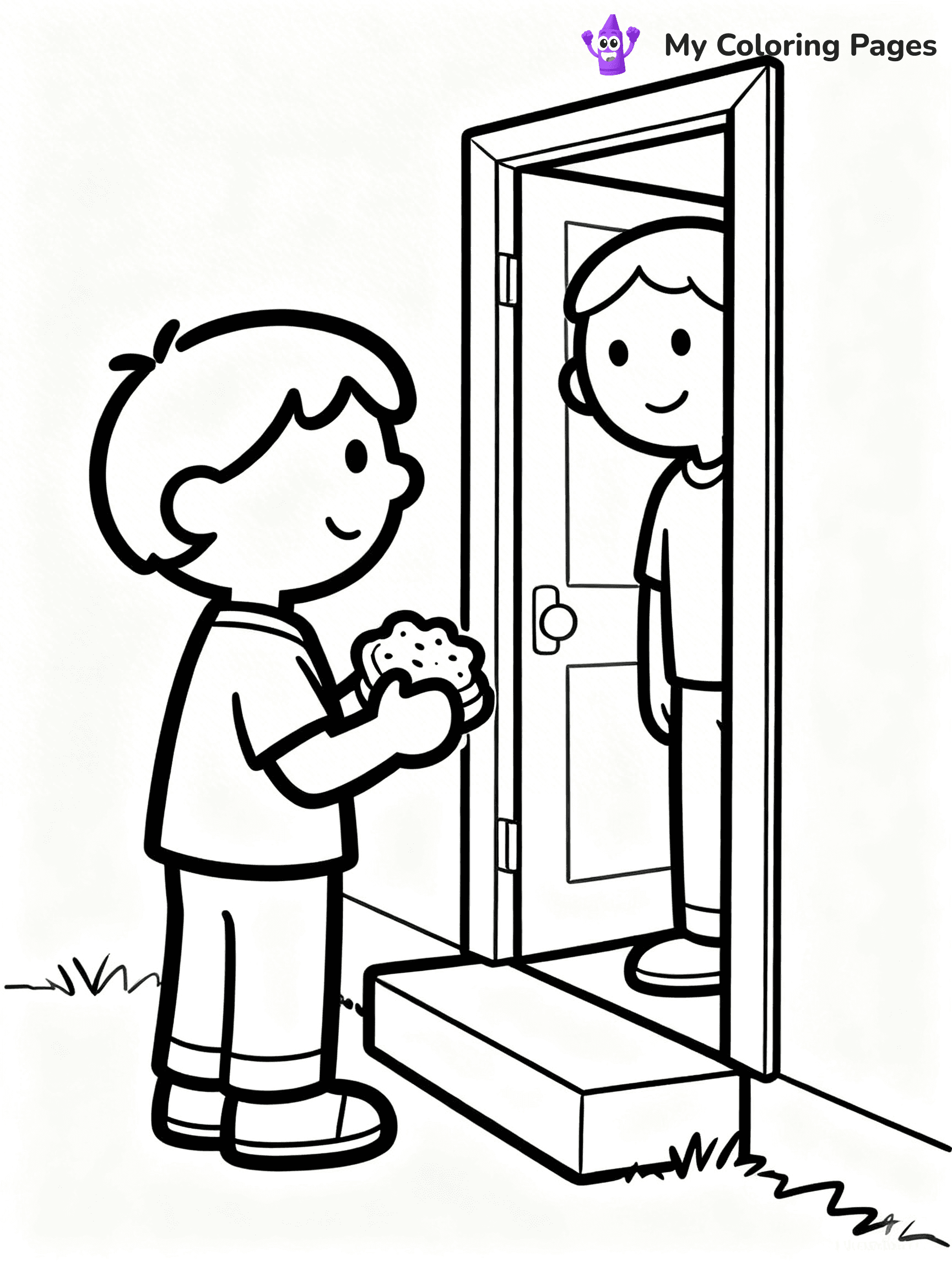 Kindness Coloring Pages - 27