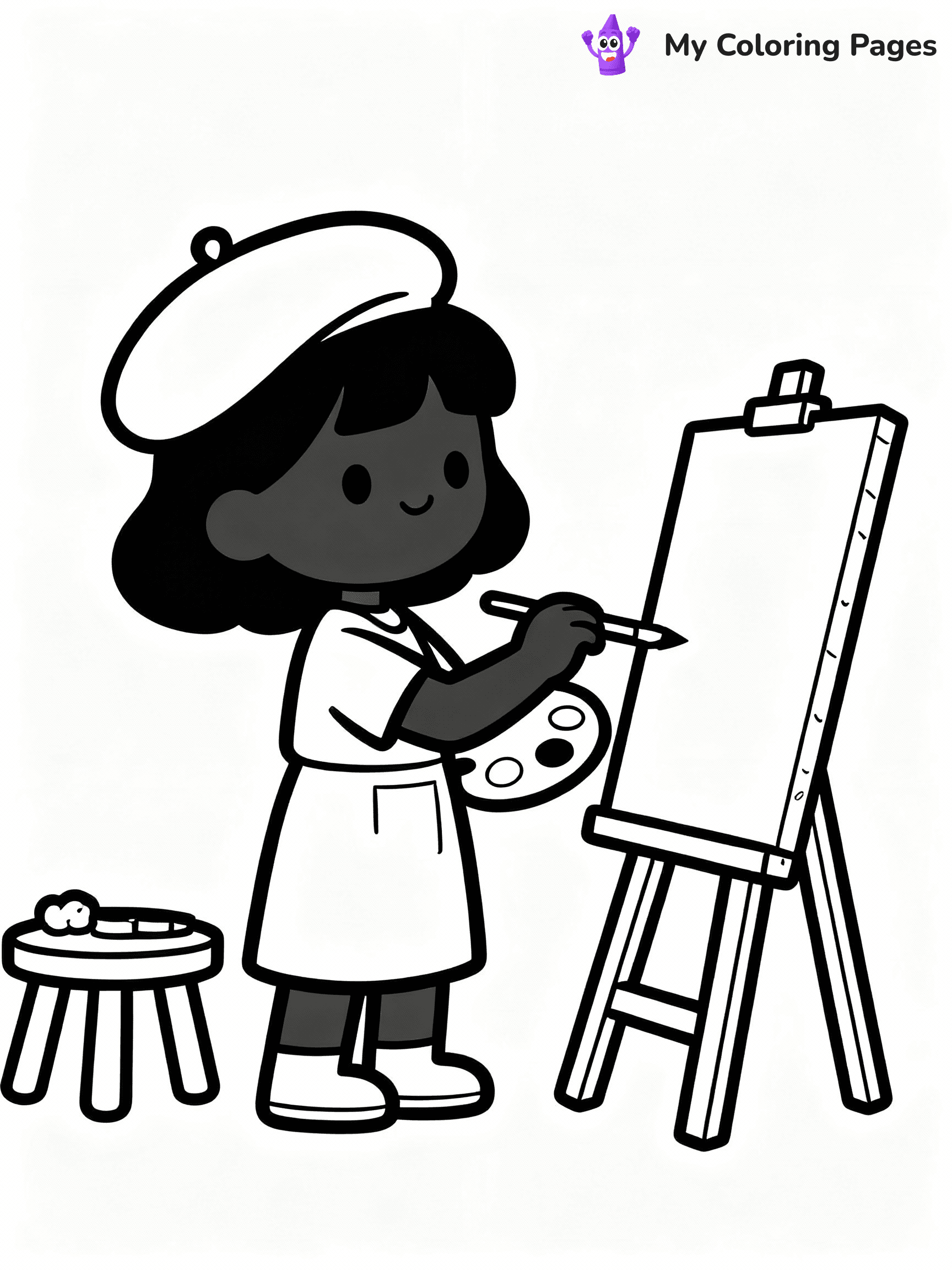 Black Girl Coloring Pages - 39