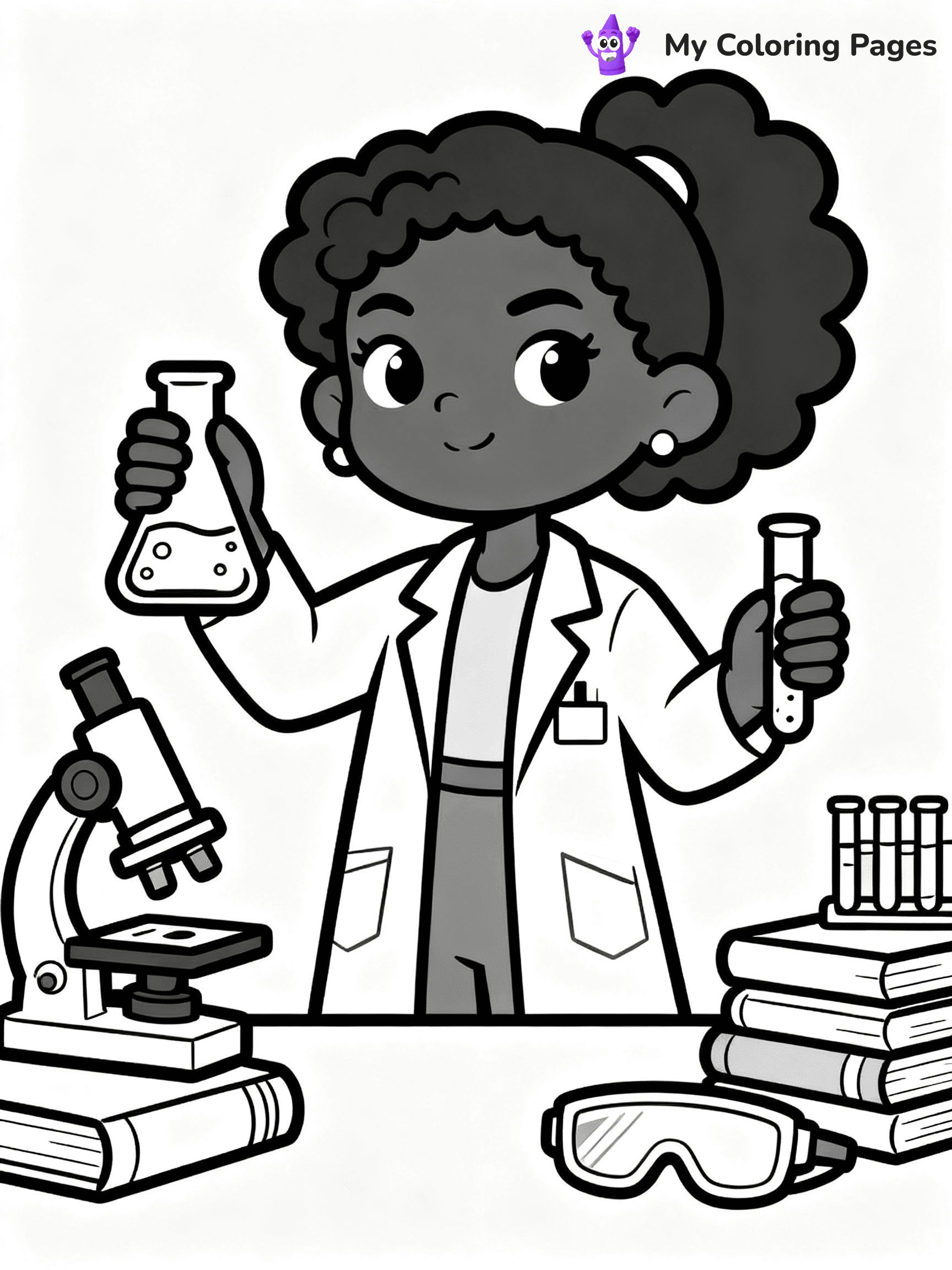 Black Girl Coloring Pages - 34