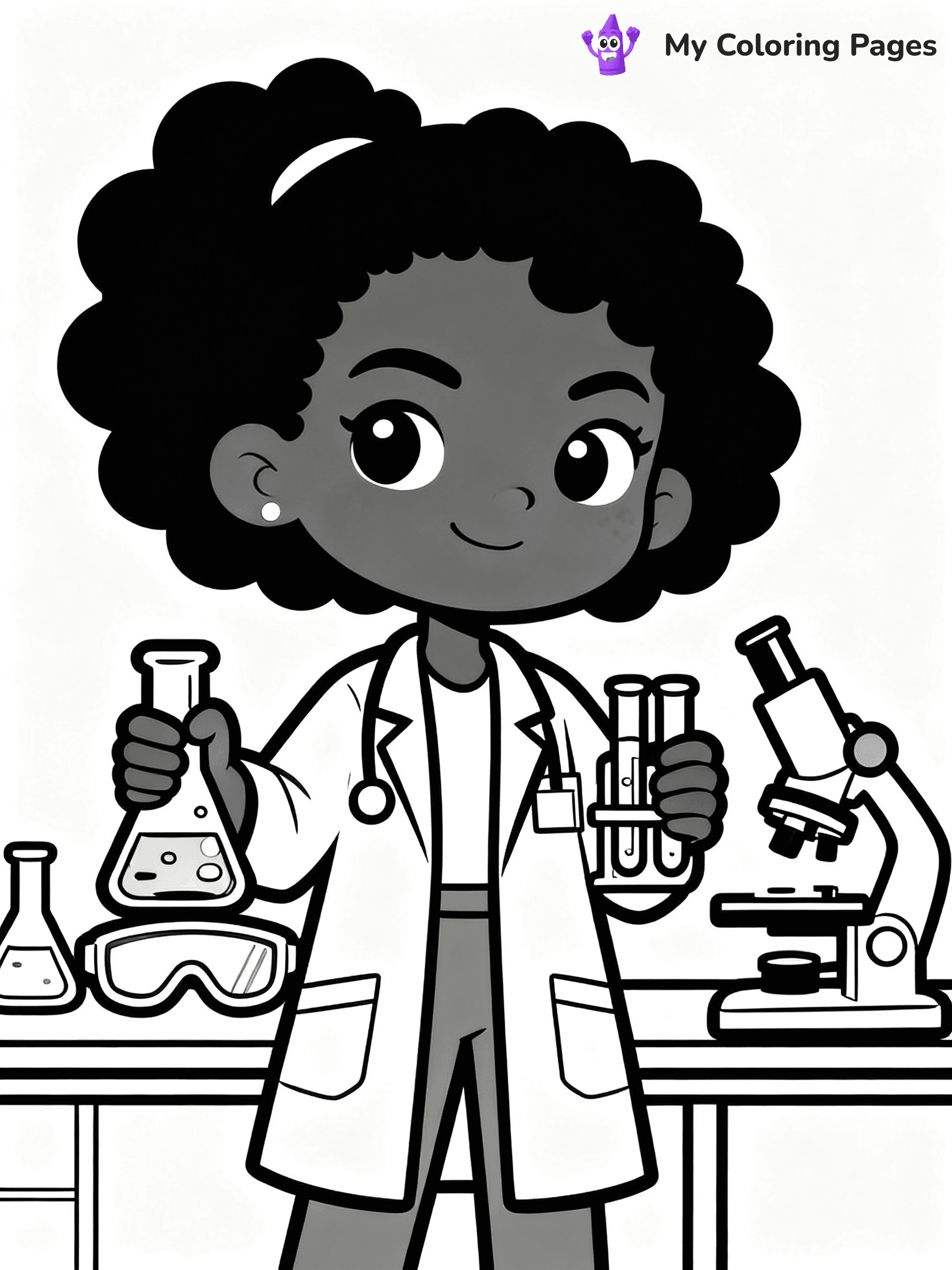 Black Girl Coloring Pages - 31
