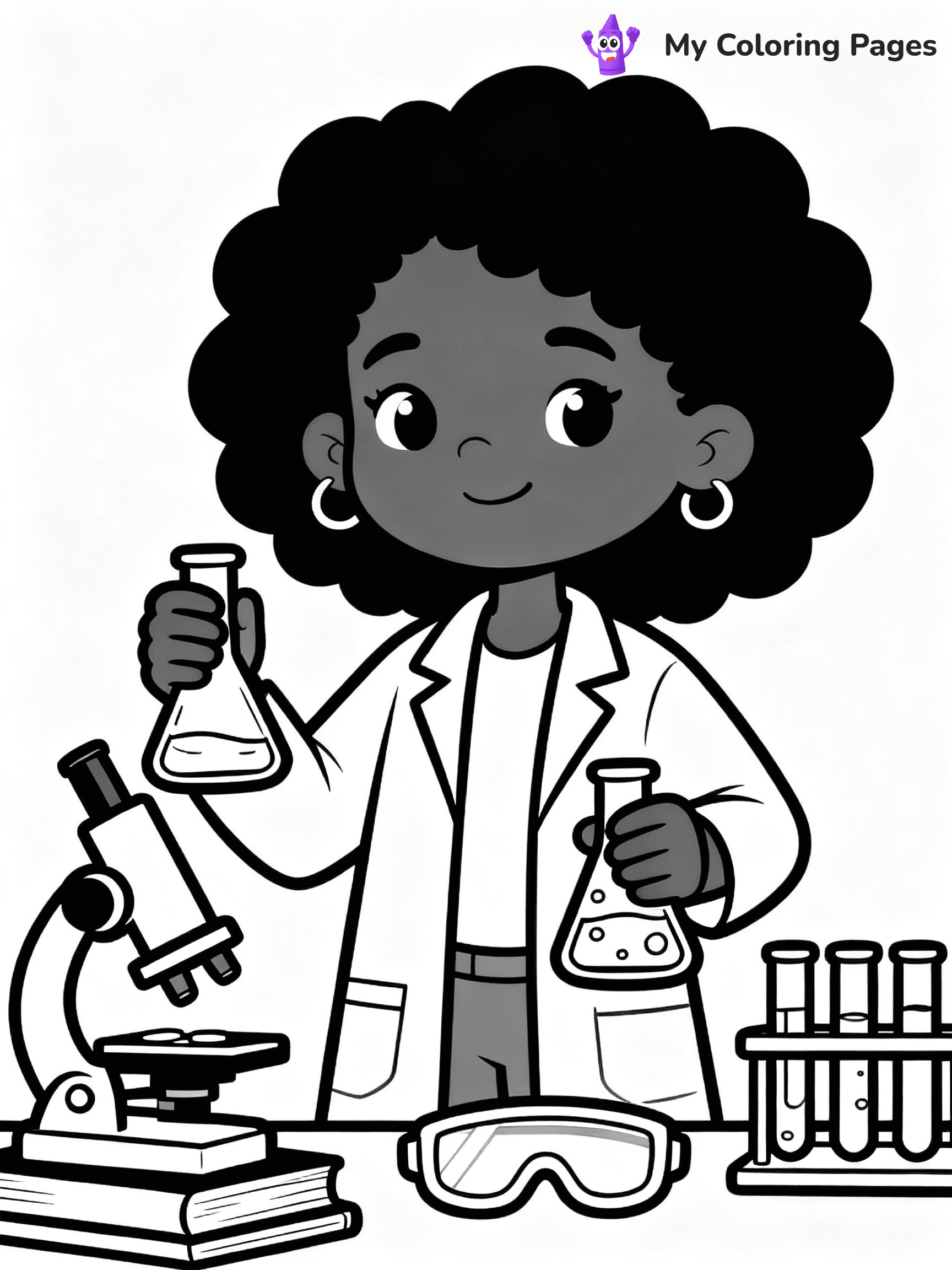 Black Girl Coloring Pages - 30