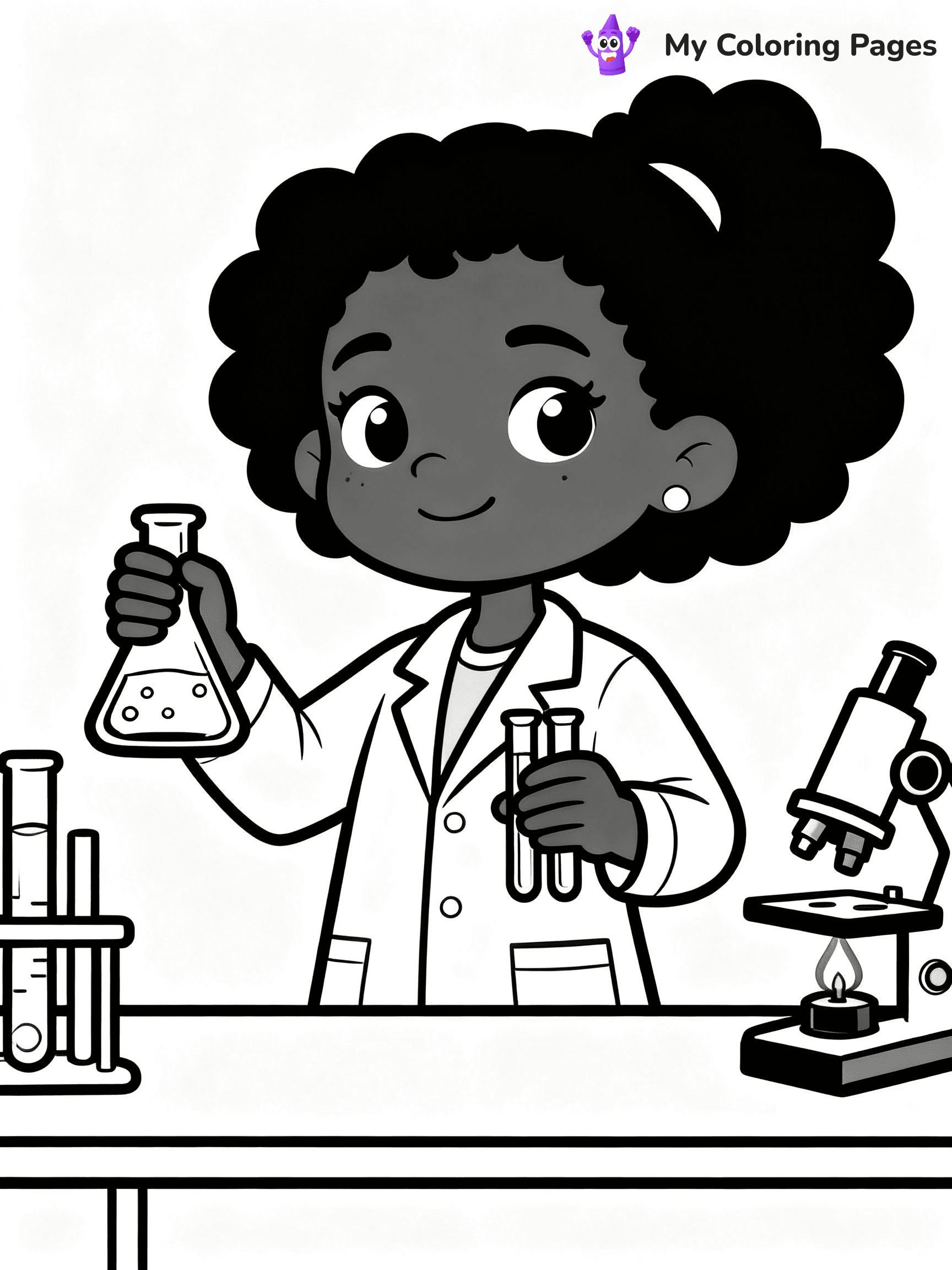 Black Girl Coloring Pages - 29