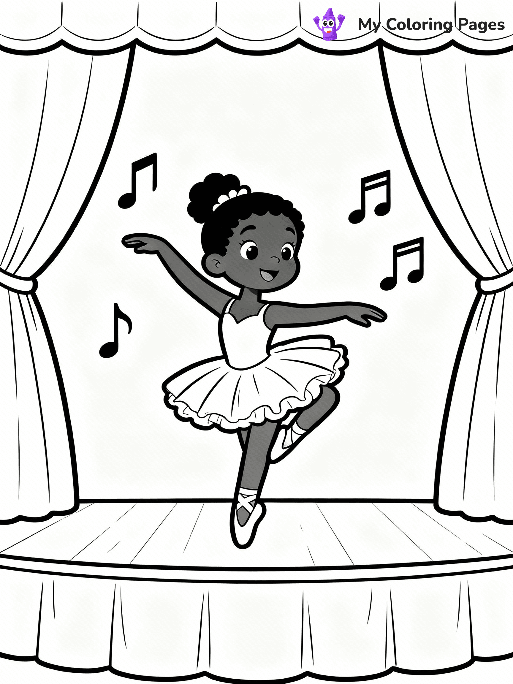Black Girl Coloring Pages - 28