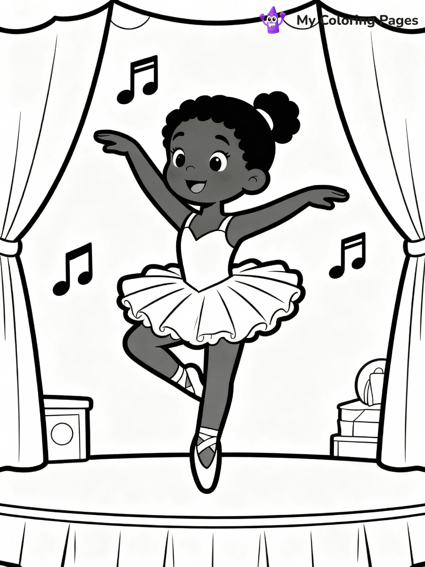 Black Girl Coloring Pages - 27