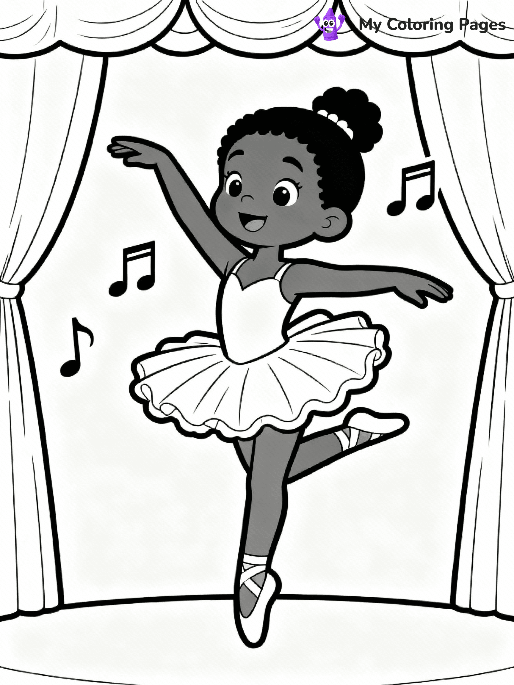 Black Girl Coloring Pages - 26