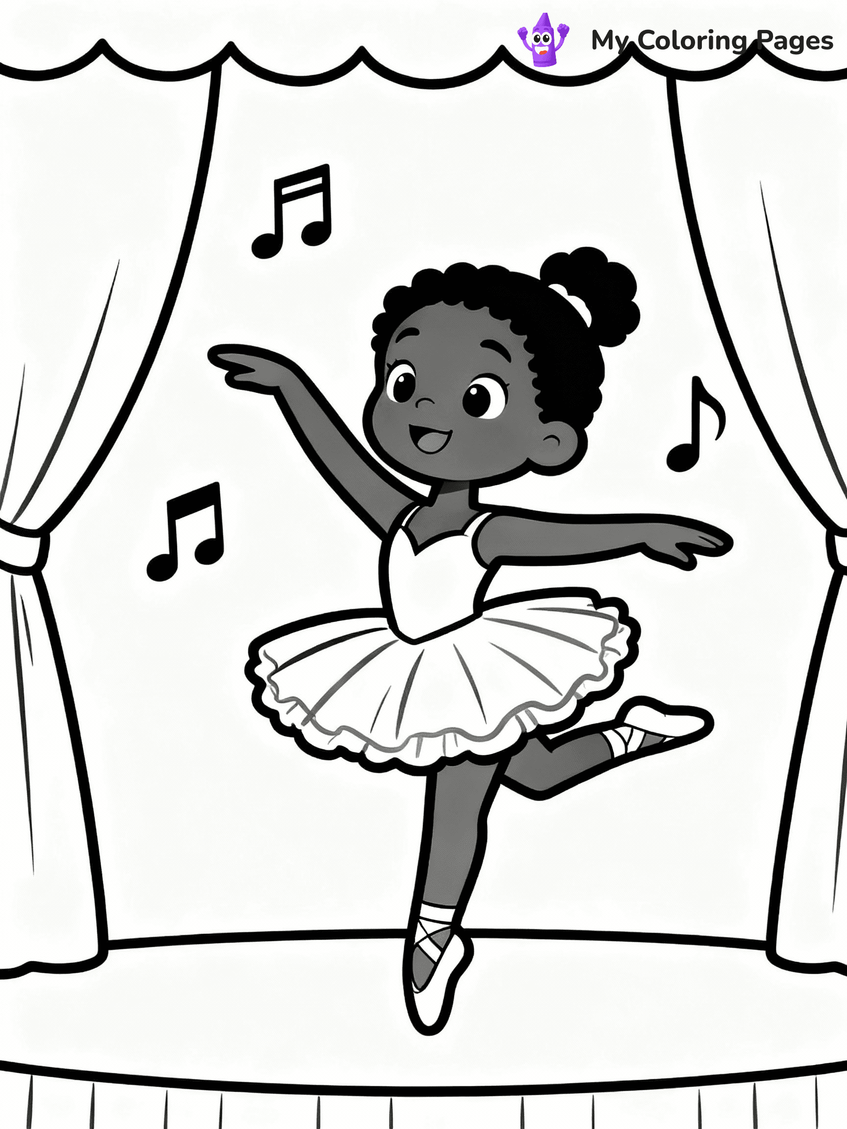 Black Girl Coloring Pages - 22