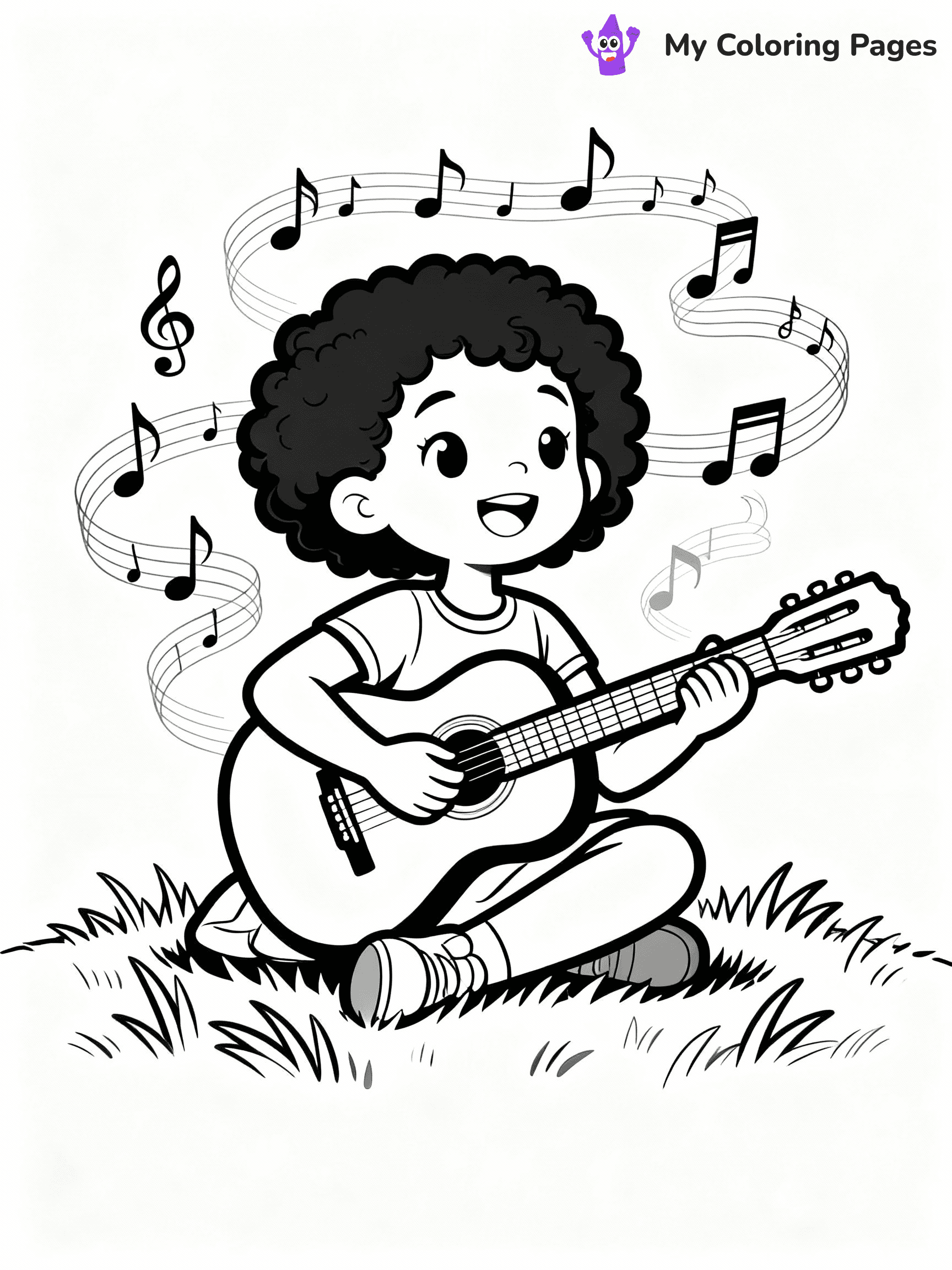 Black Girl Coloring Pages - 17
