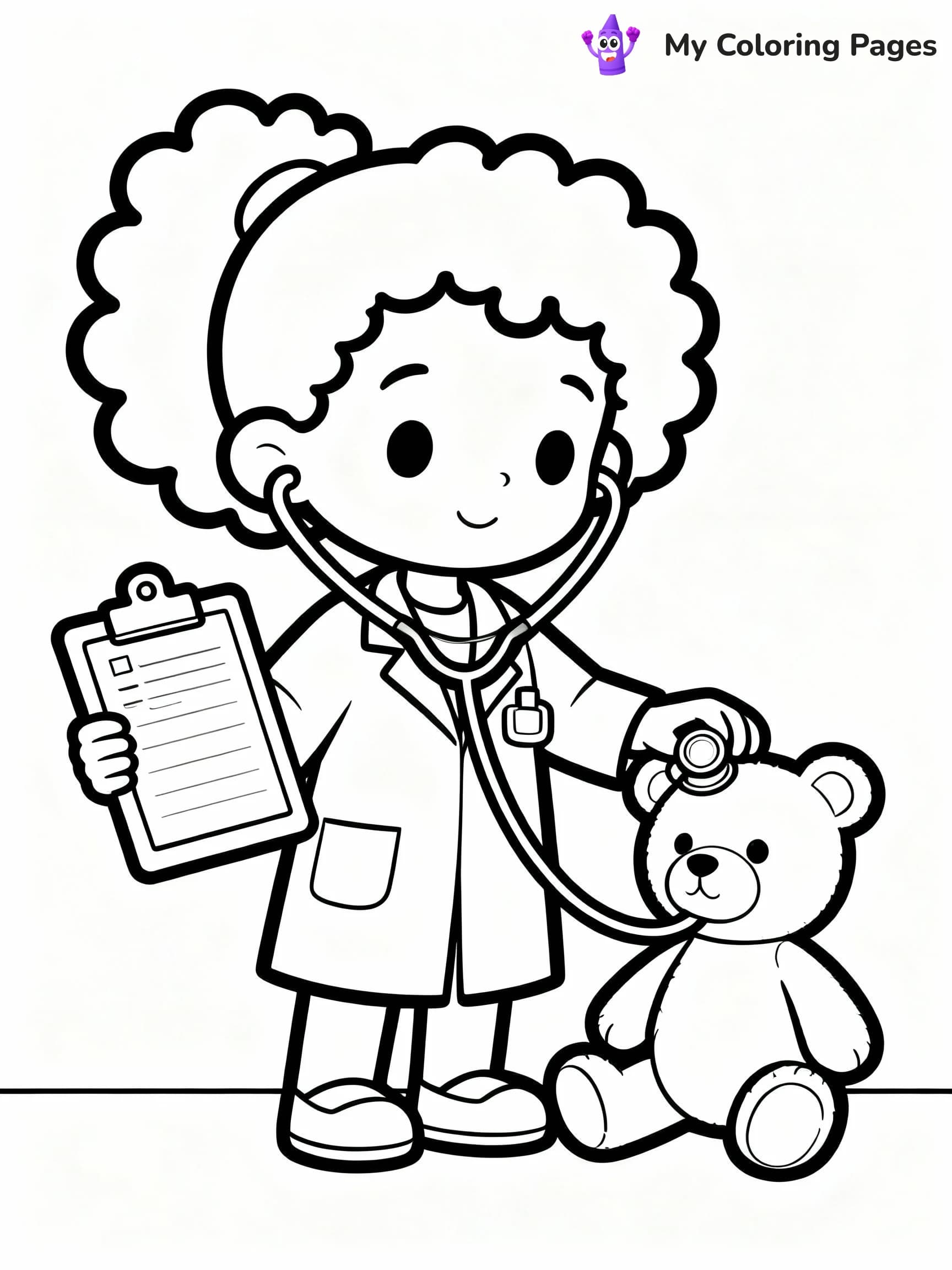 Black Girl Coloring Pages - 14