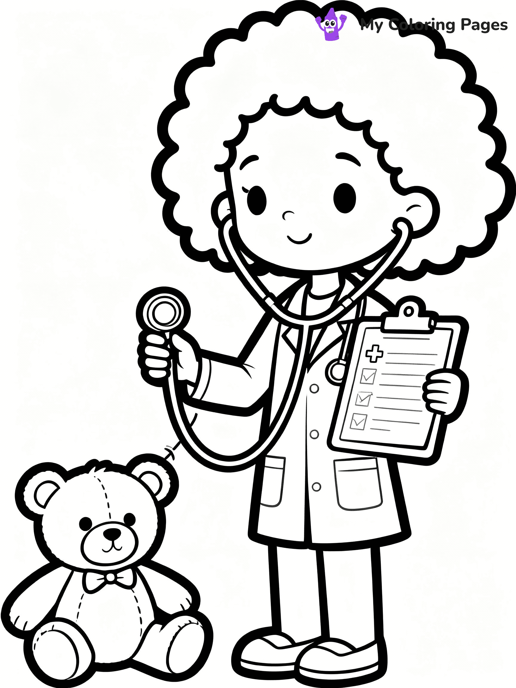 Black Girl Coloring Pages - 13