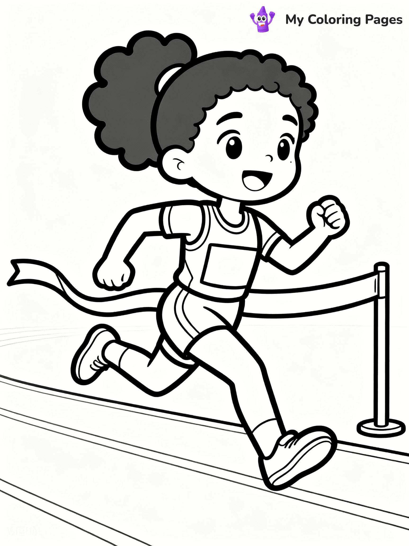 Black Girl Coloring Pages - 7