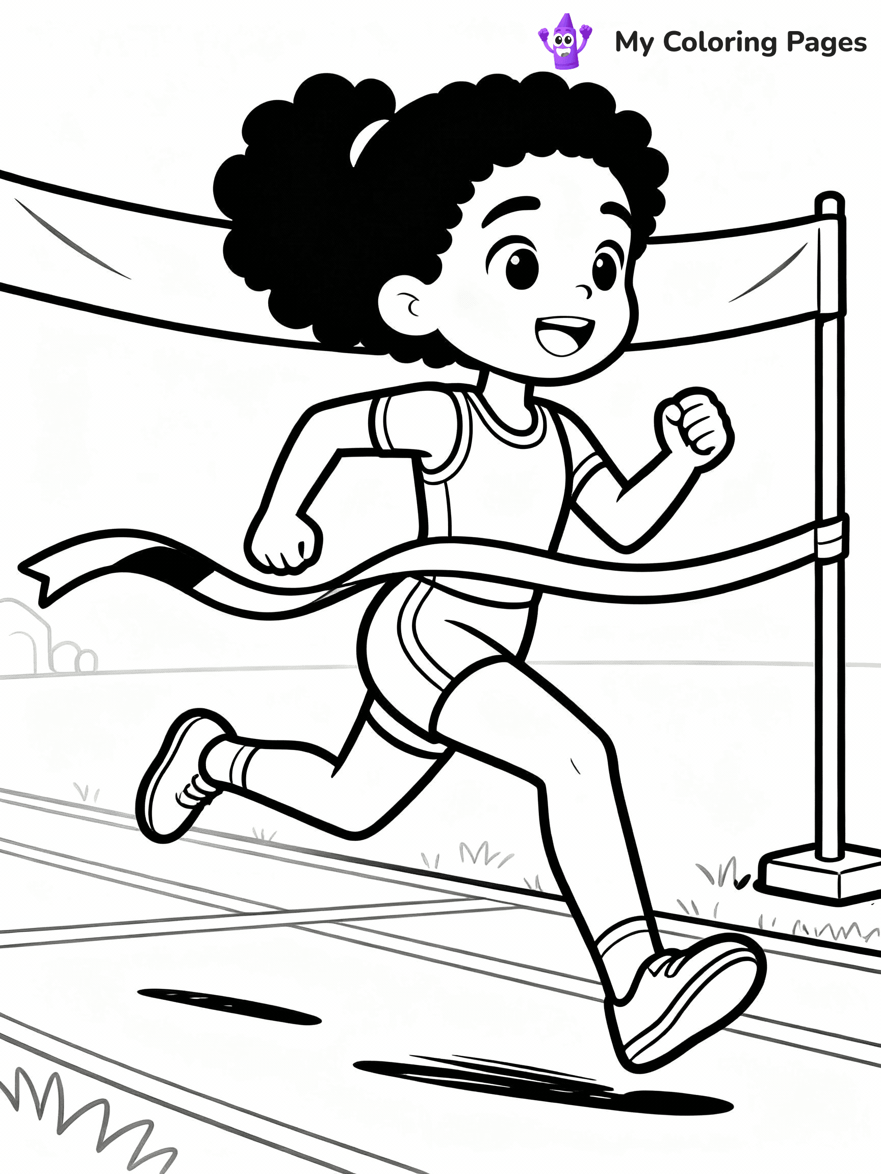 Black Girl Coloring Pages - 6