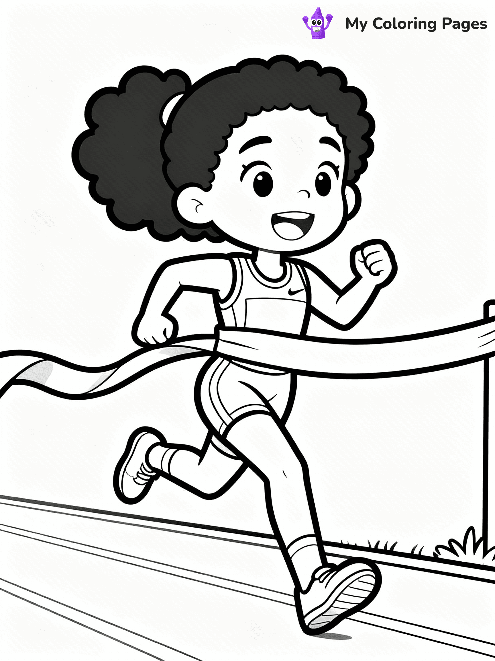 Black Girl Coloring Pages - 4