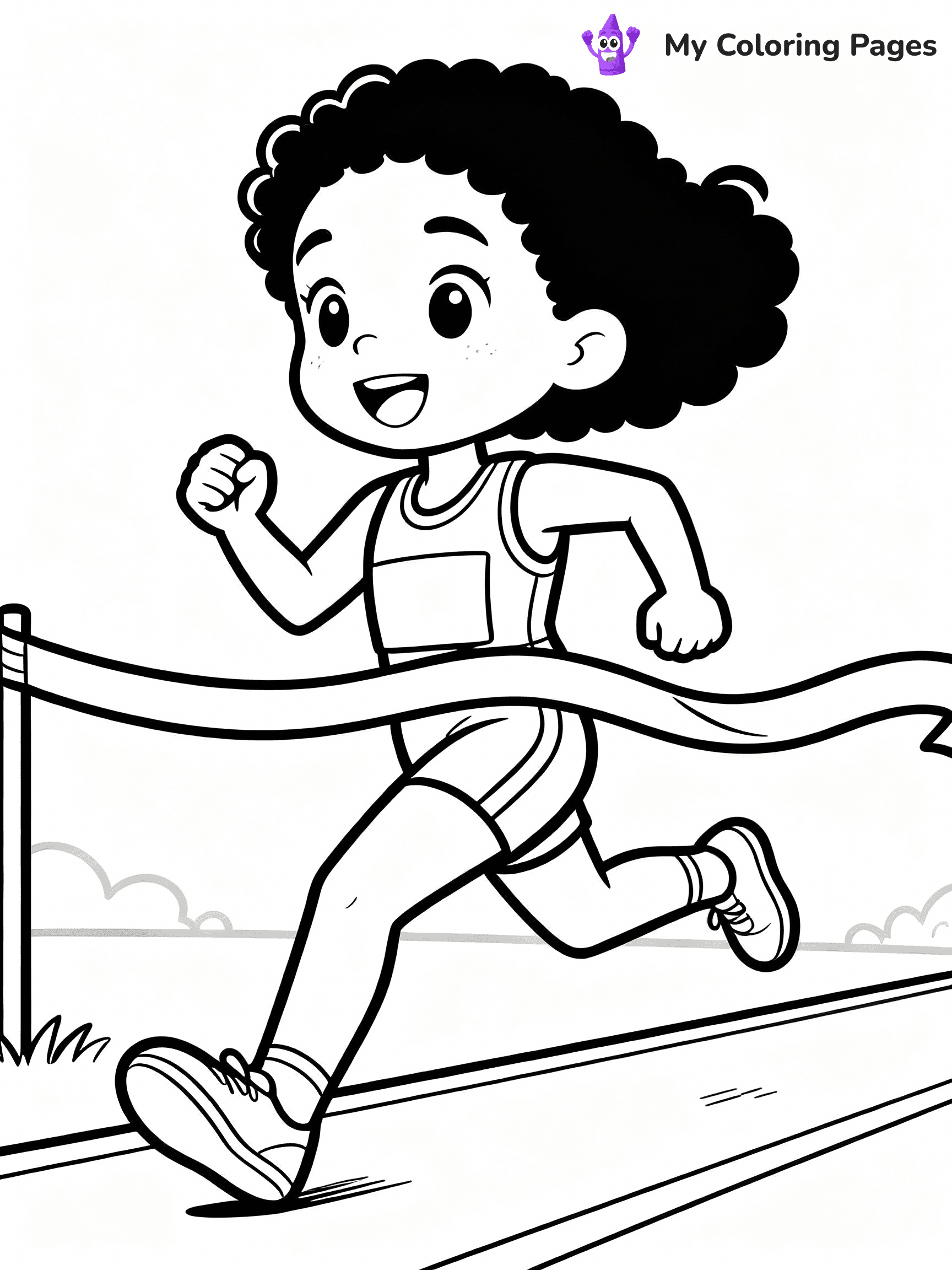 Black Girl Coloring Pages - 3