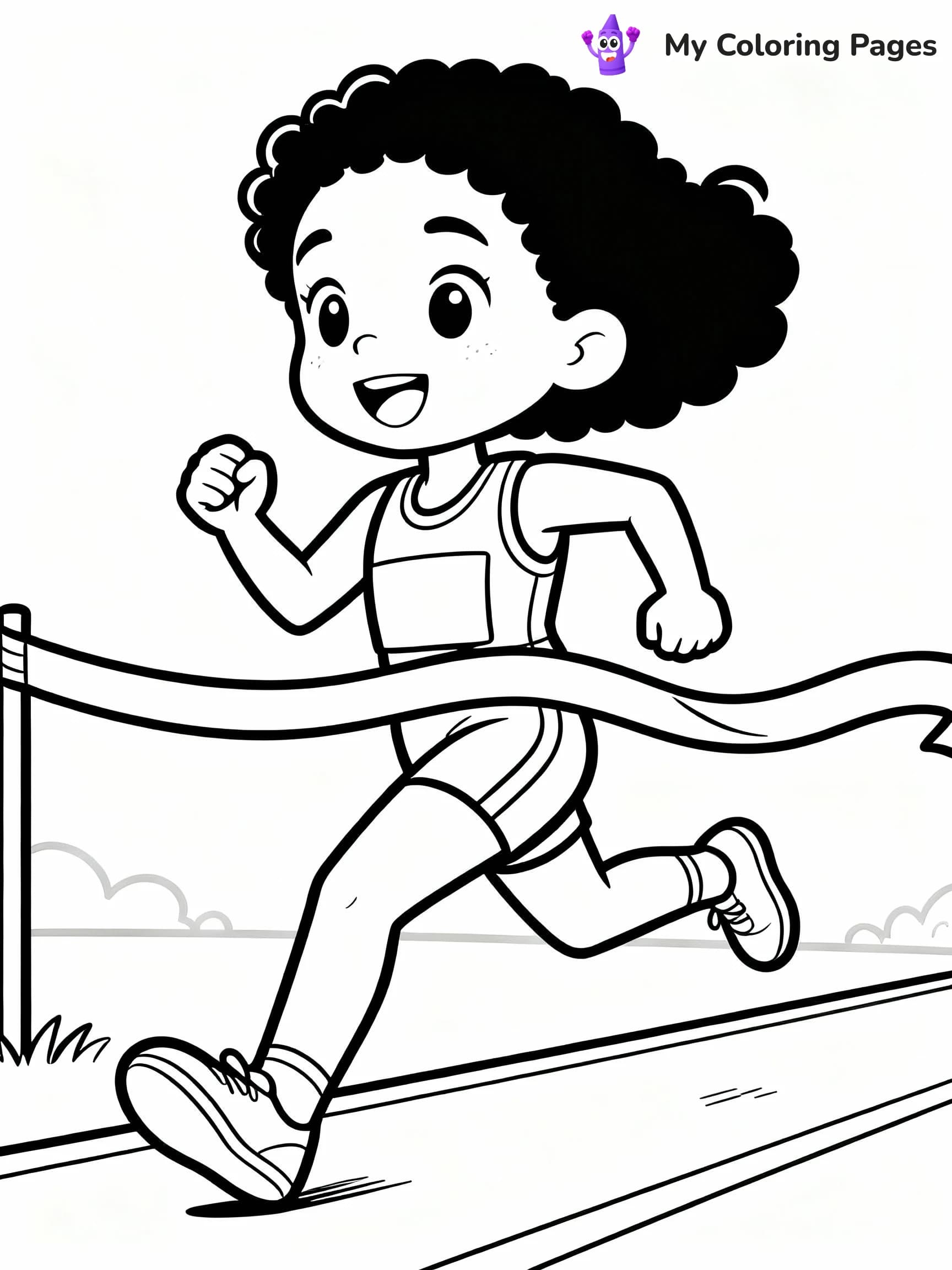 Black Girl Coloring Pages - 3