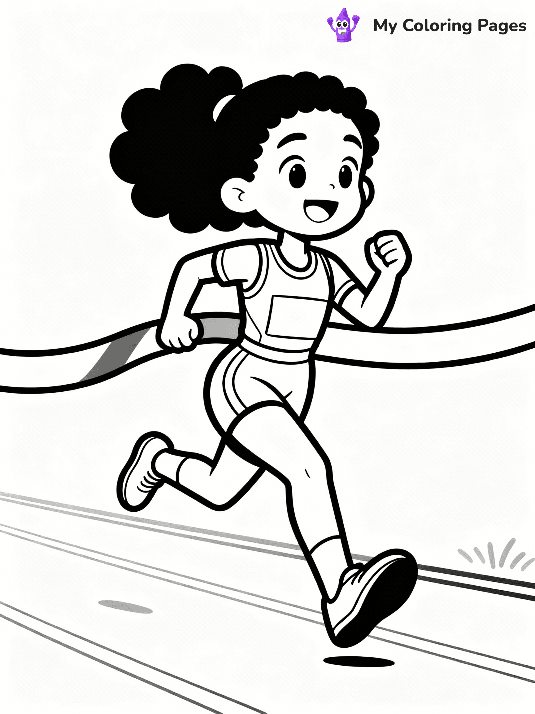 Black Girl Coloring Pages - 2