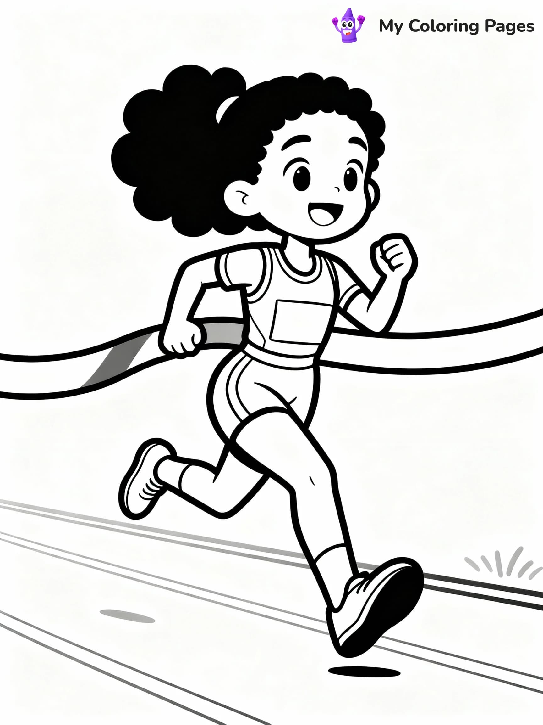 Black Girl Coloring Pages - 2