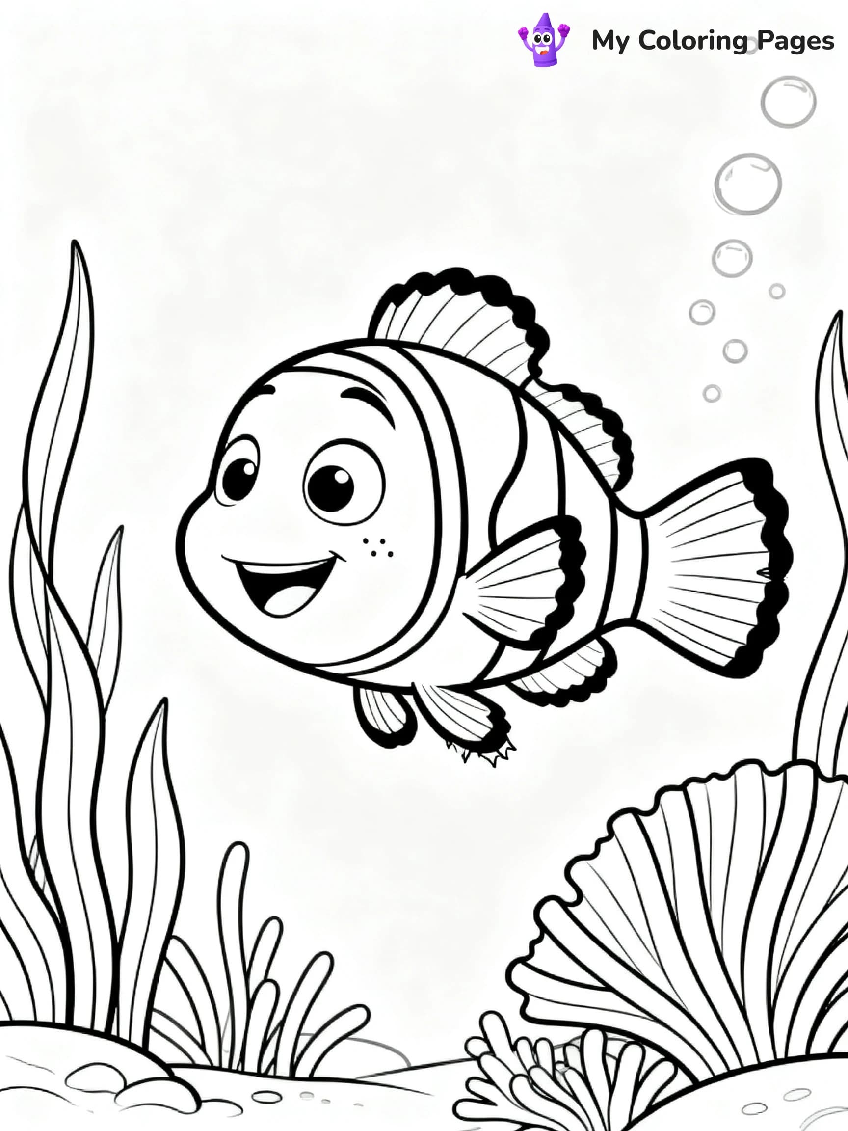 Finding Dory Coloring Pages - 18