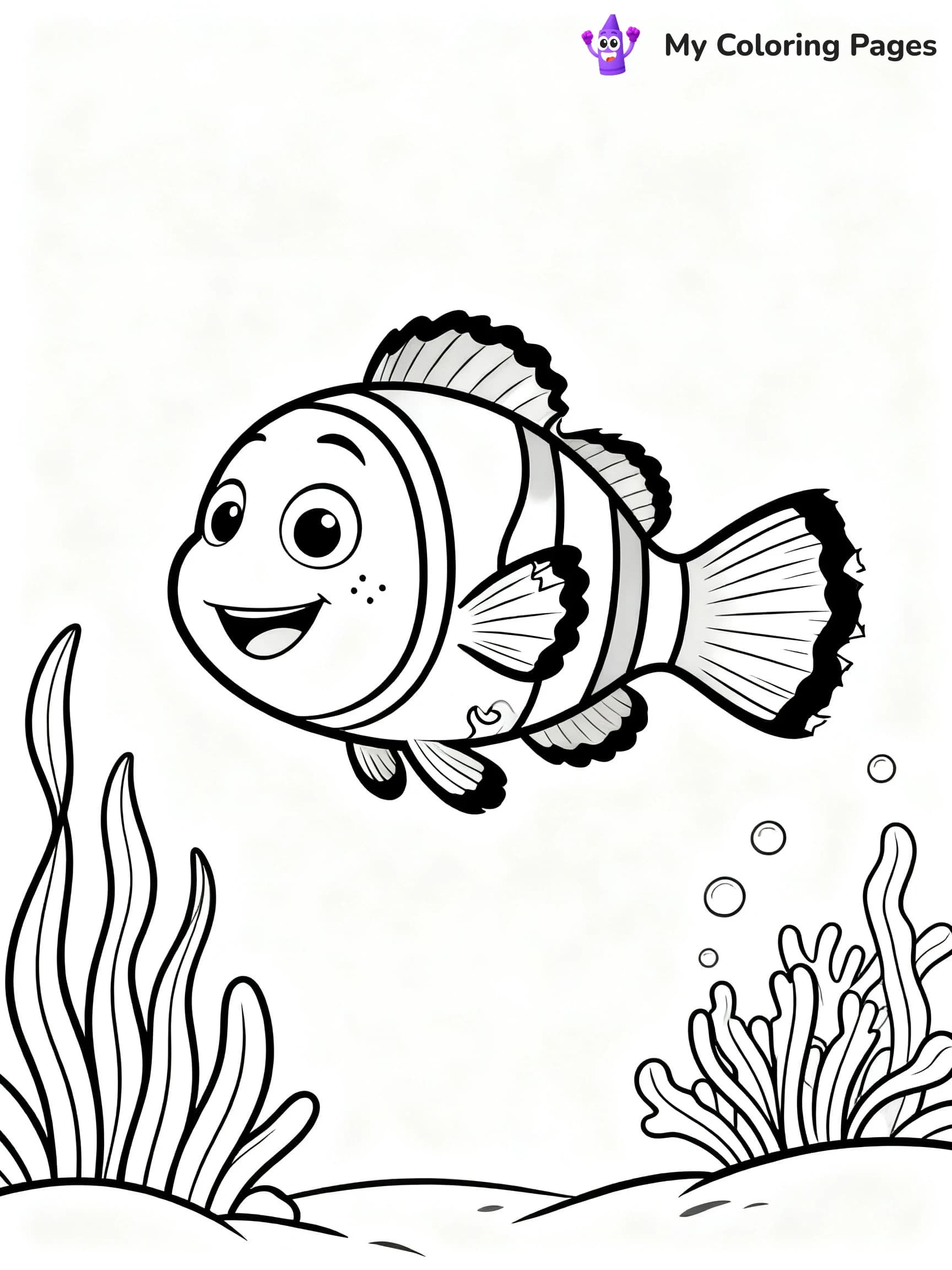 Finding Dory Coloring Pages - 16