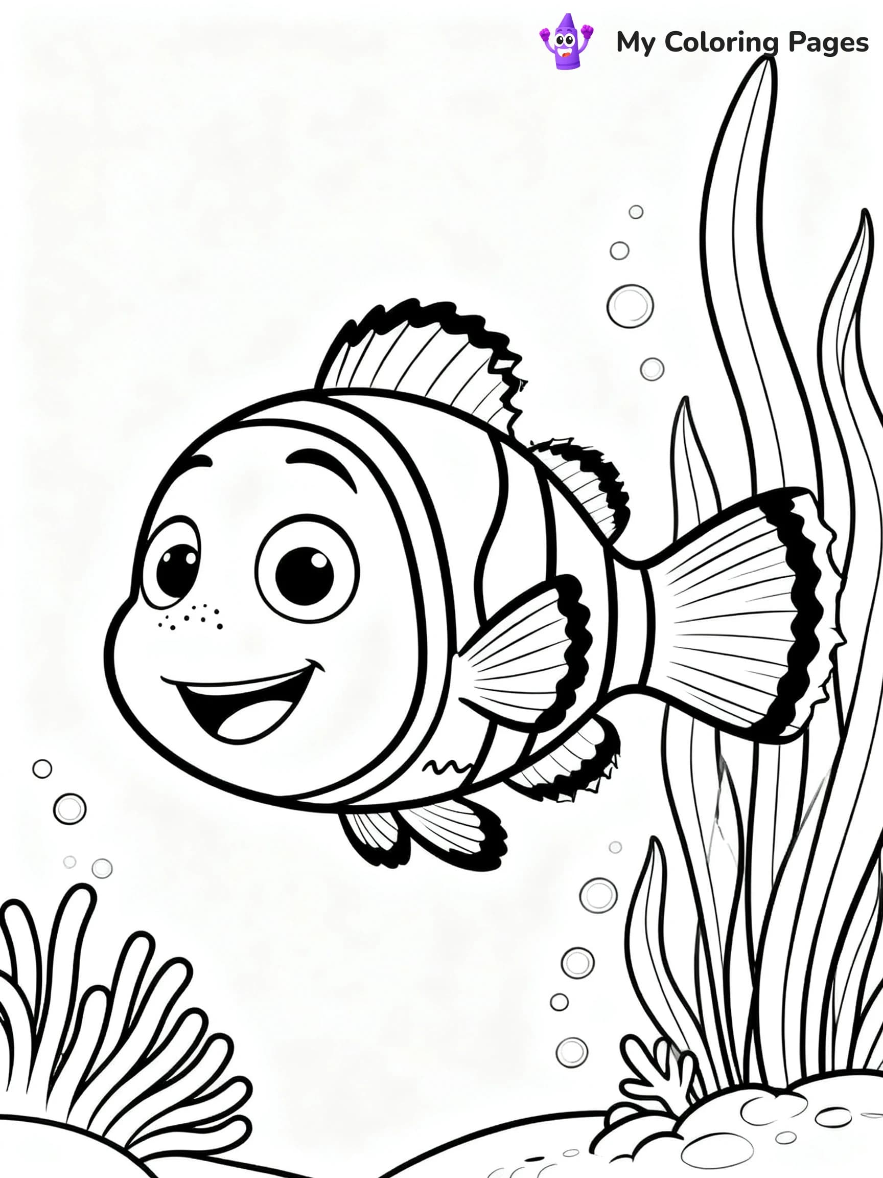 Finding Dory Coloring Pages - 15