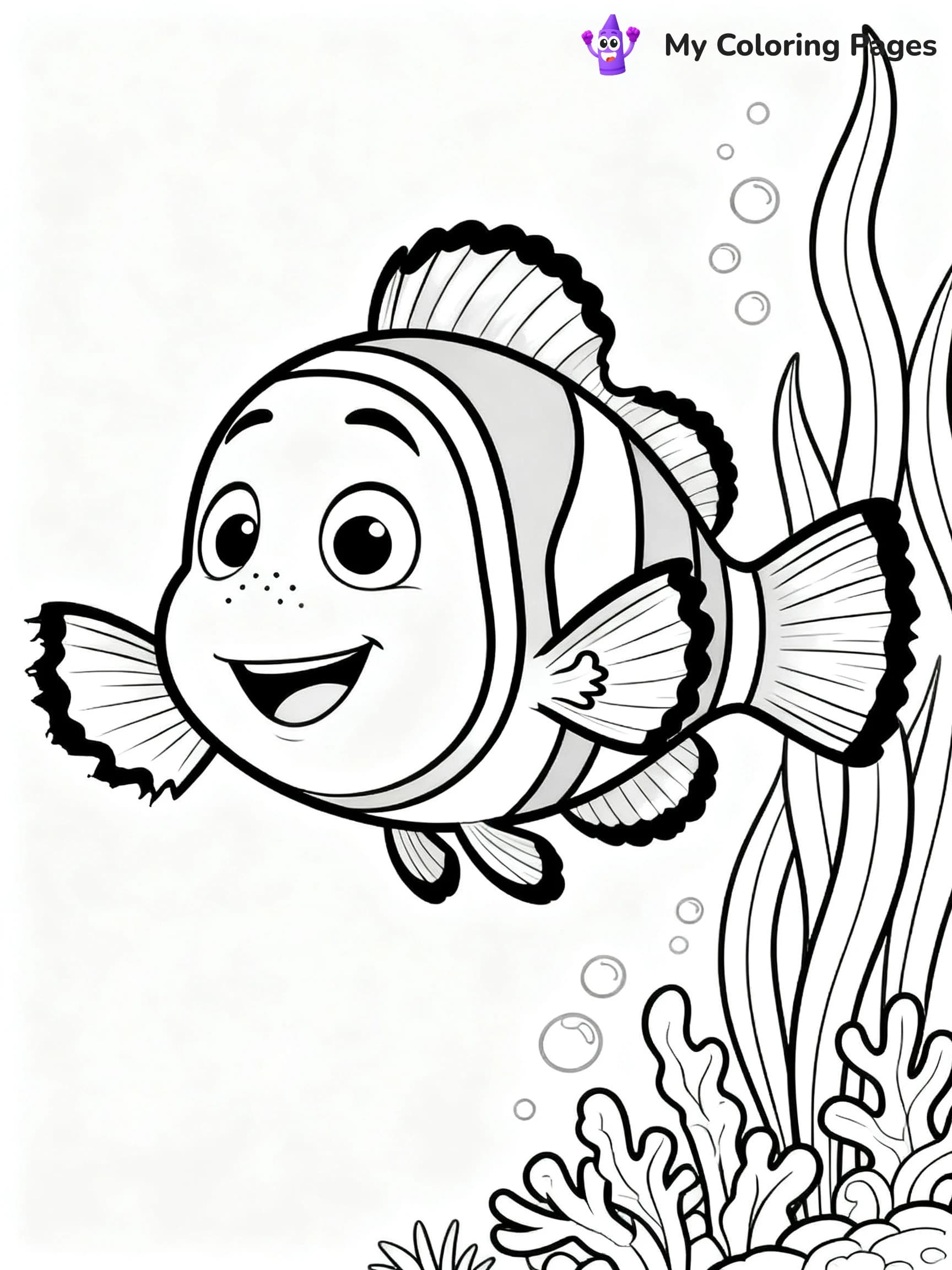 Finding Dory Coloring Pages - 13